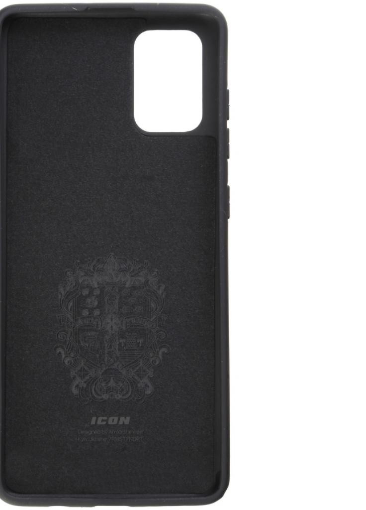 Чехол для мобильного телефона (смартфона) ICON Case Samsung A71 Black (ARM56342) ArmorStandart (201492732)