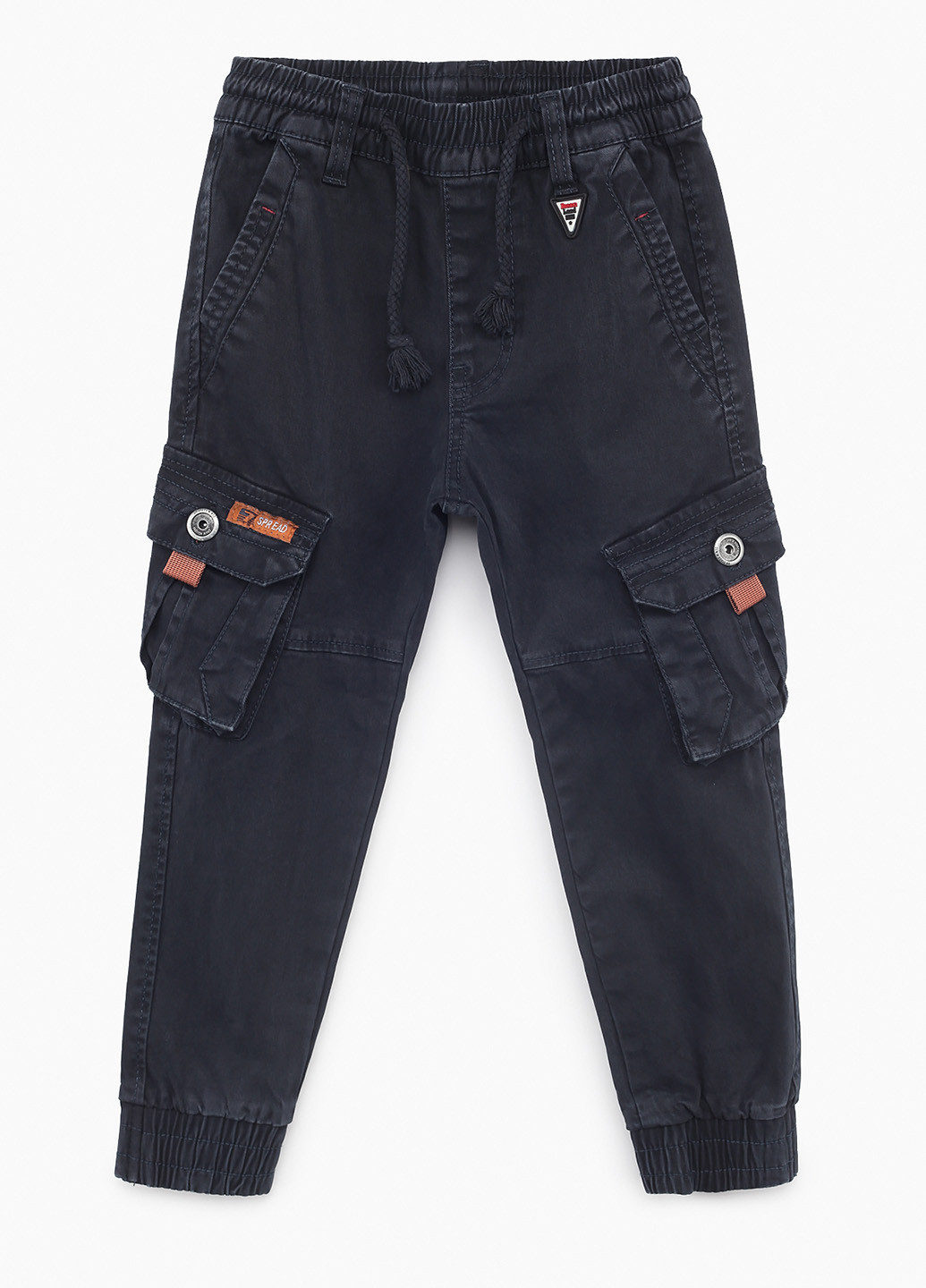 Темно-синие кэжуал демисезонные брюки карго, джоггеры S&D