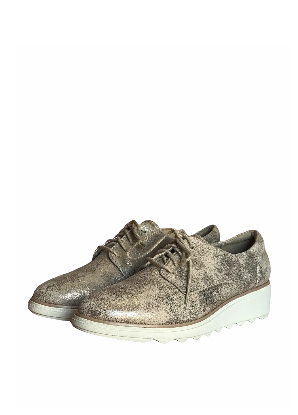 Clarks Туфлі золотий з натуральна шкіра, — демісезон (252011322)
