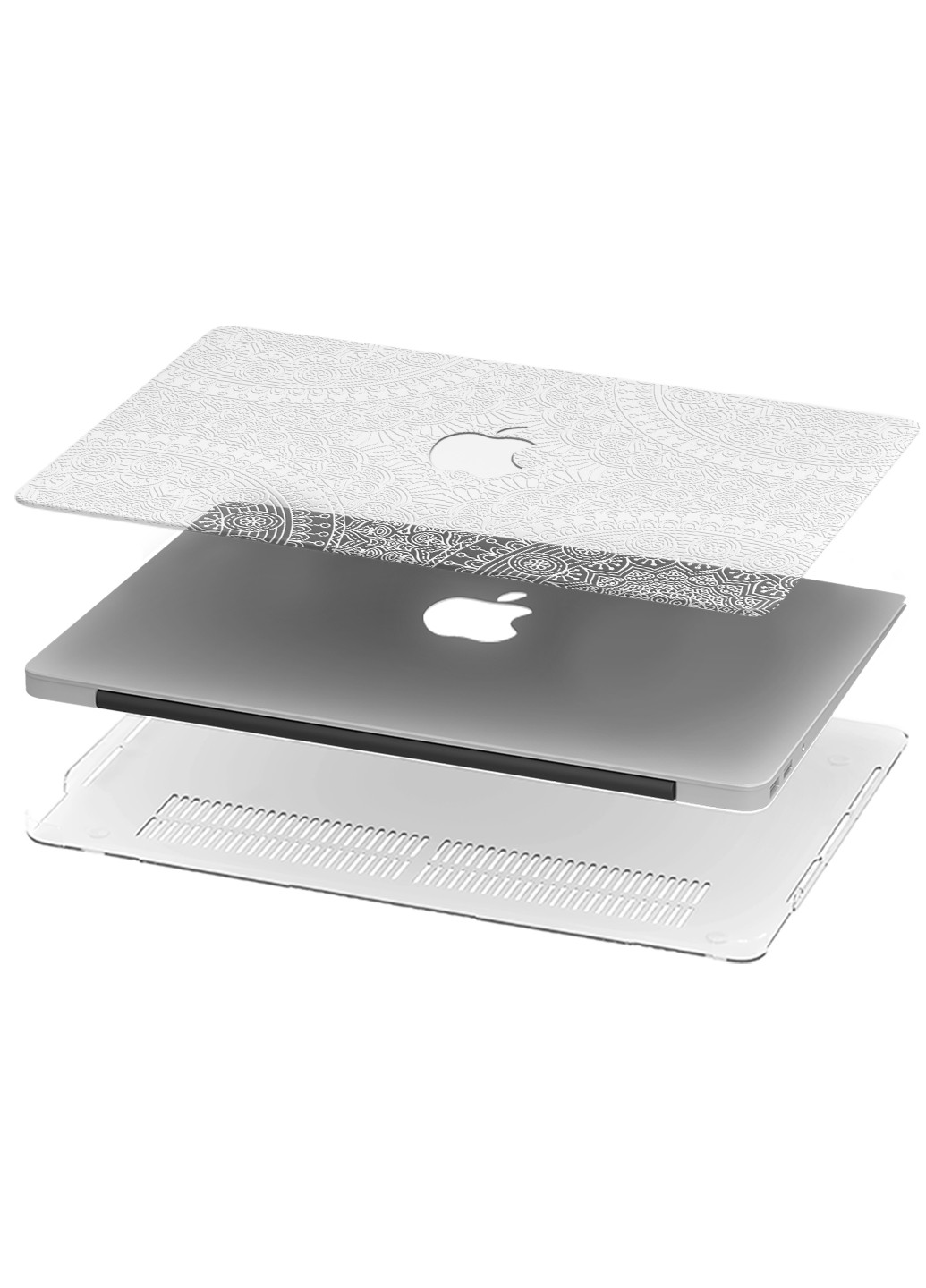 Чехол пластиковый для Apple MacBook Air 13 A1932 / A2179 / A2337 Мандала (Mandala) (9656-1918) MobiPrint (218539272)