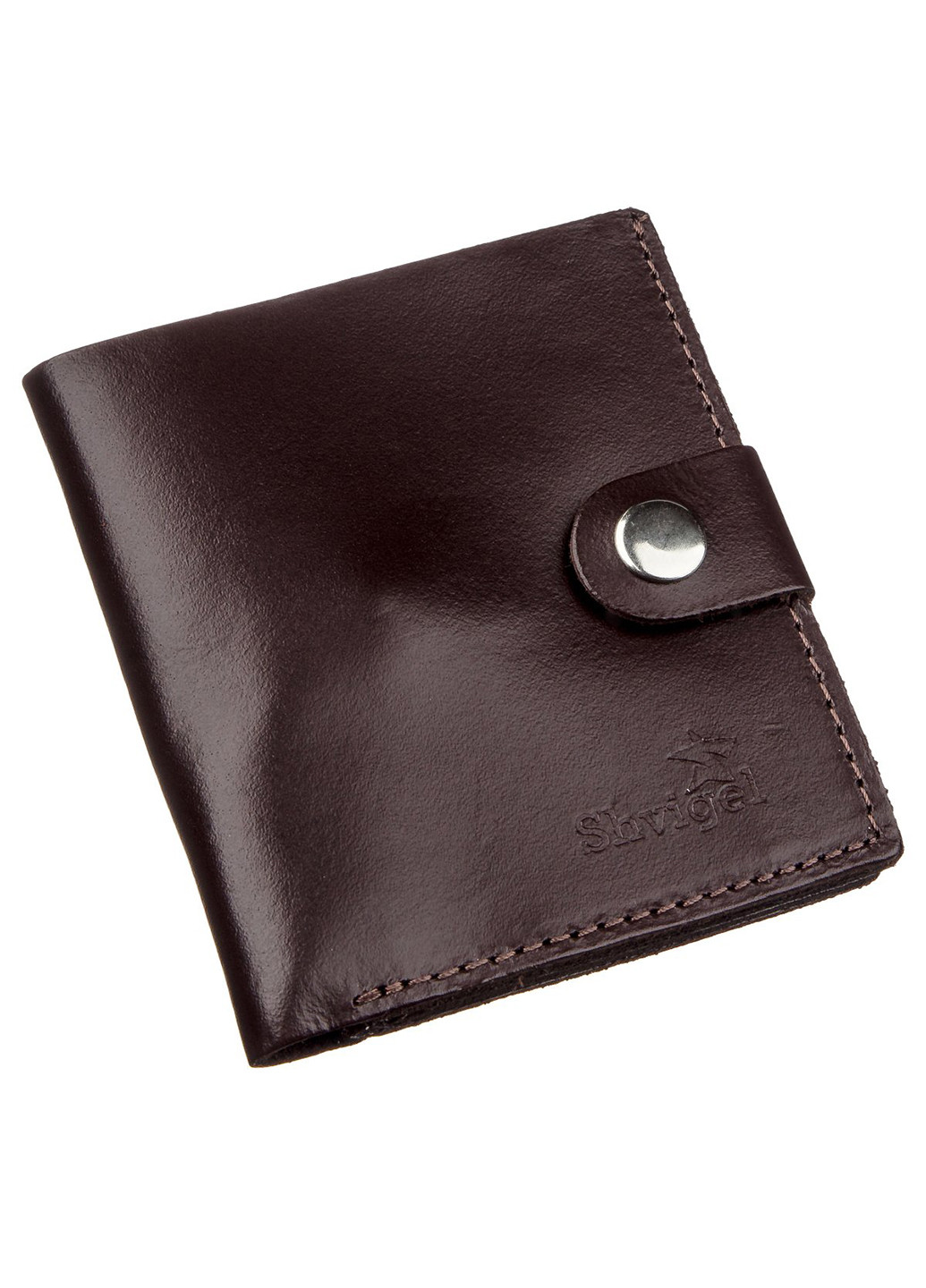 Чоловічий шкіряний гаманець 10х8,5х1 см Shvigel (252127227)