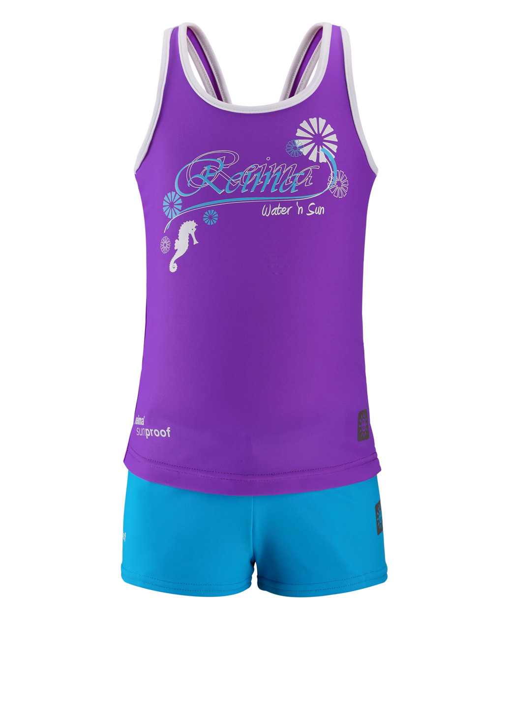 Фіолетовий літній комплект (майка, плавки) Reima