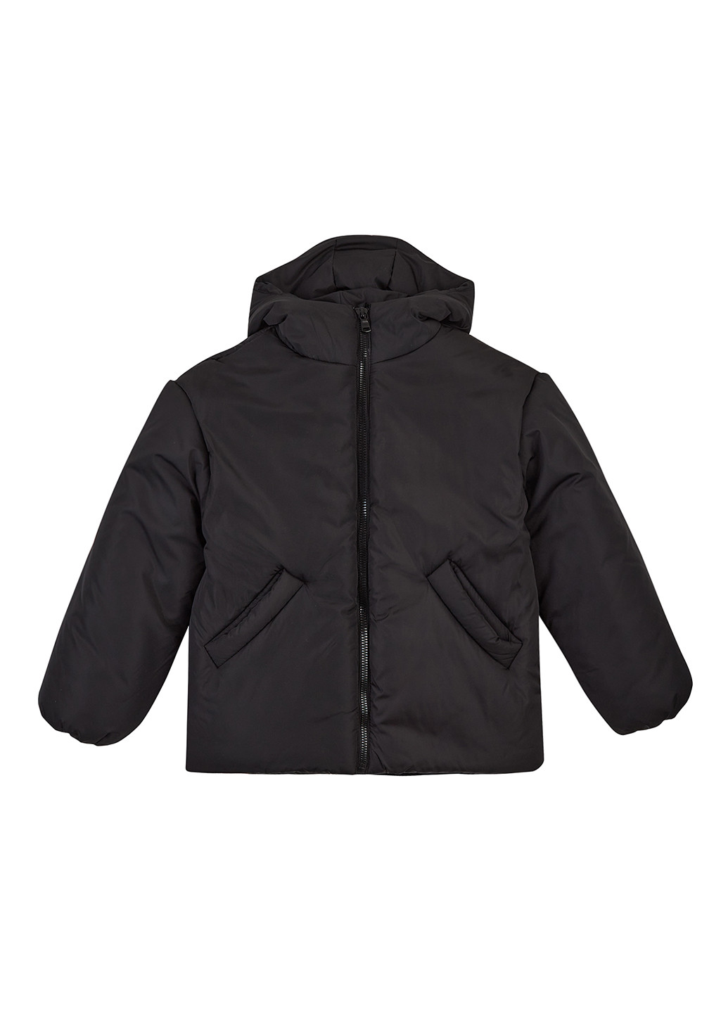 Чорна зимня куртка Garnamama