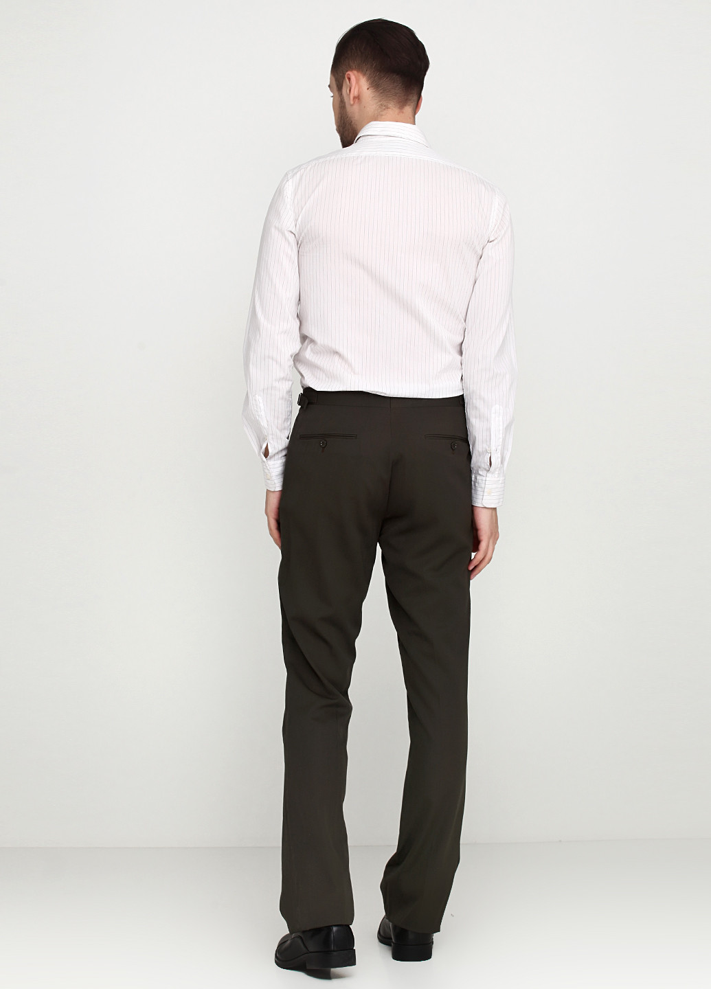 Хаки классические демисезонные со средней талией брюки Ralph Lauren