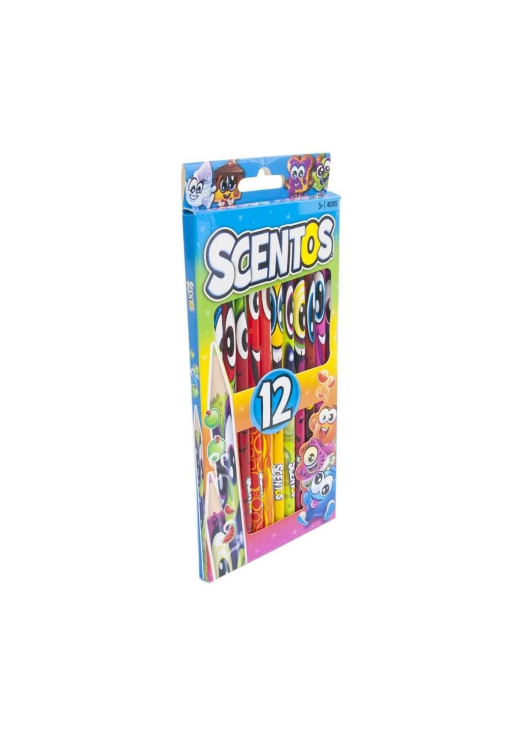 Карандаши цветные Ароматные карандаши ФАНТАЗИЯ 12 цв. (40515) Scentos (254068538)