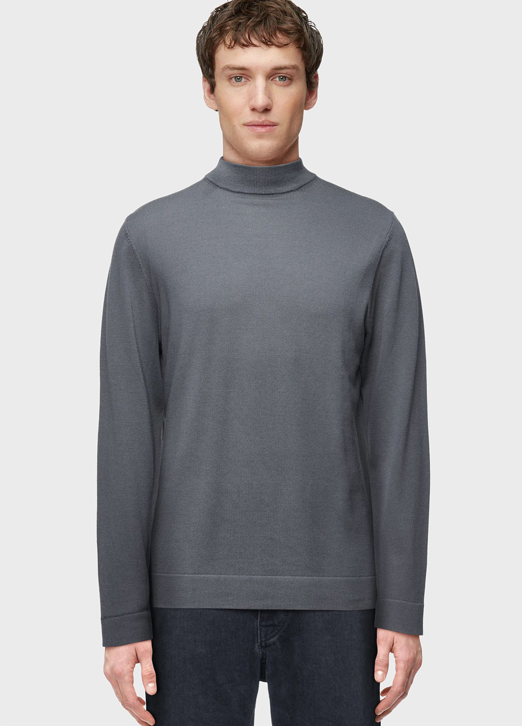 Серый зимний свитер Drykorn