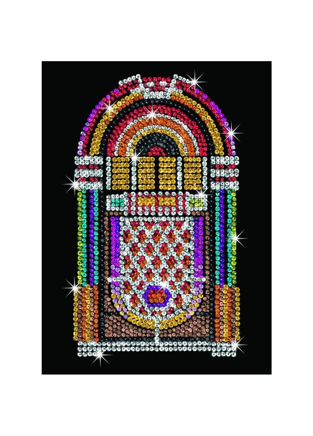 Набор для творчества ORANGE Jukebox (SA1515) Sequin Art (254068774)