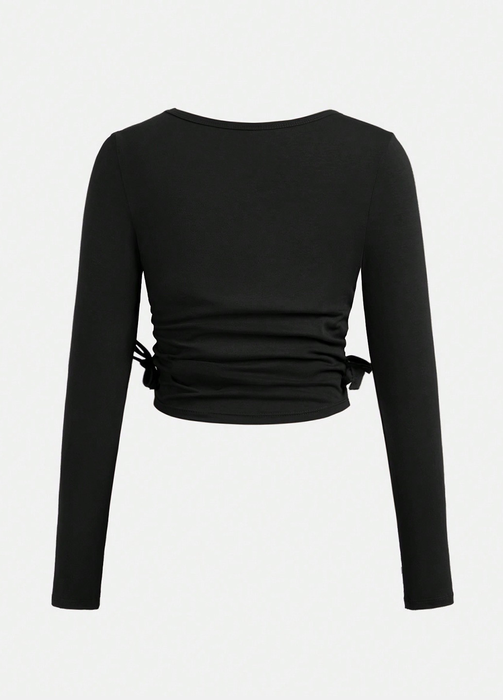 Разноцветный демисезонный кэжуал лонгслив SHEIN однотонный