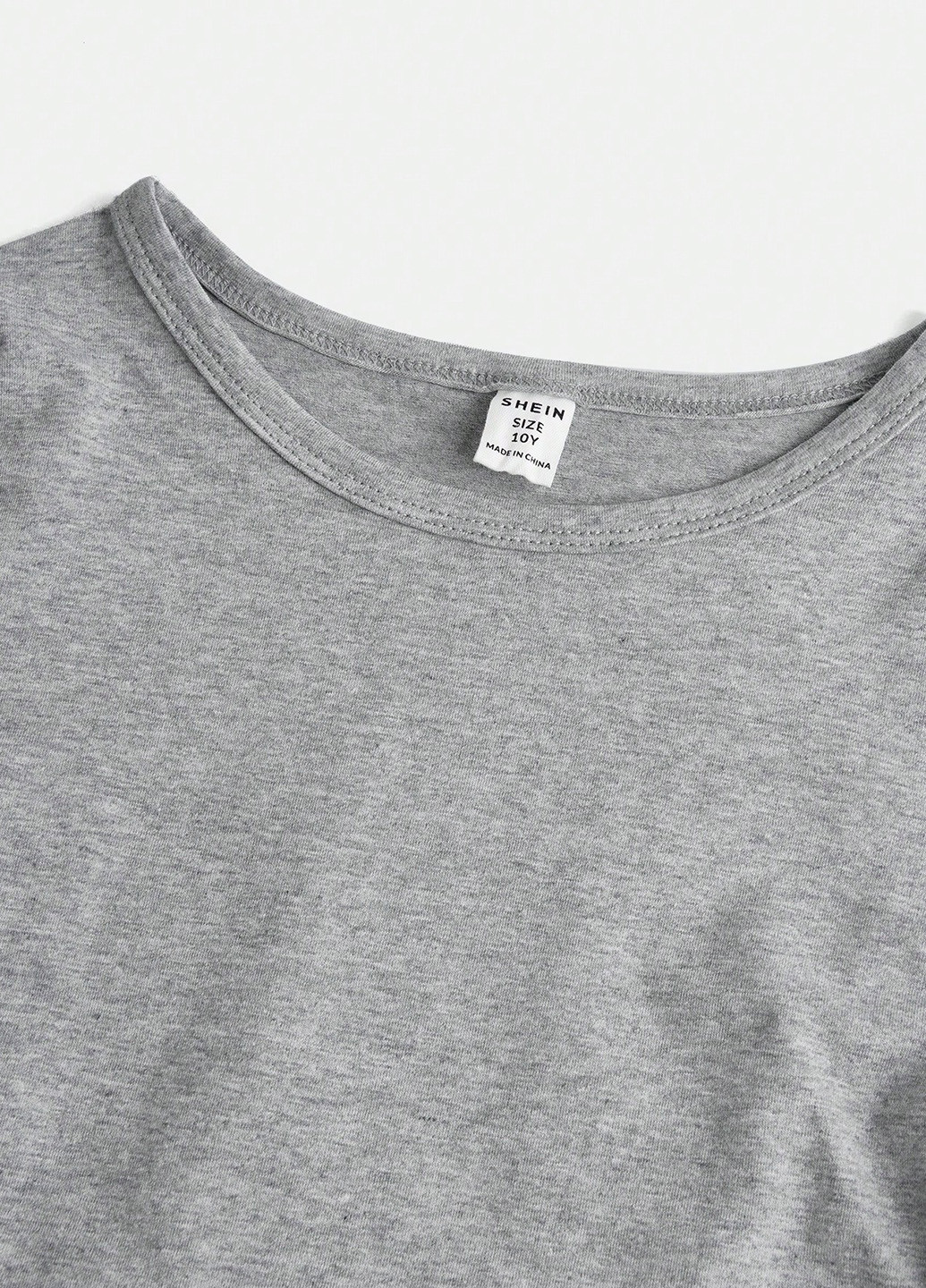 Разноцветный демисезонный кэжуал лонгслив SHEIN однотонный