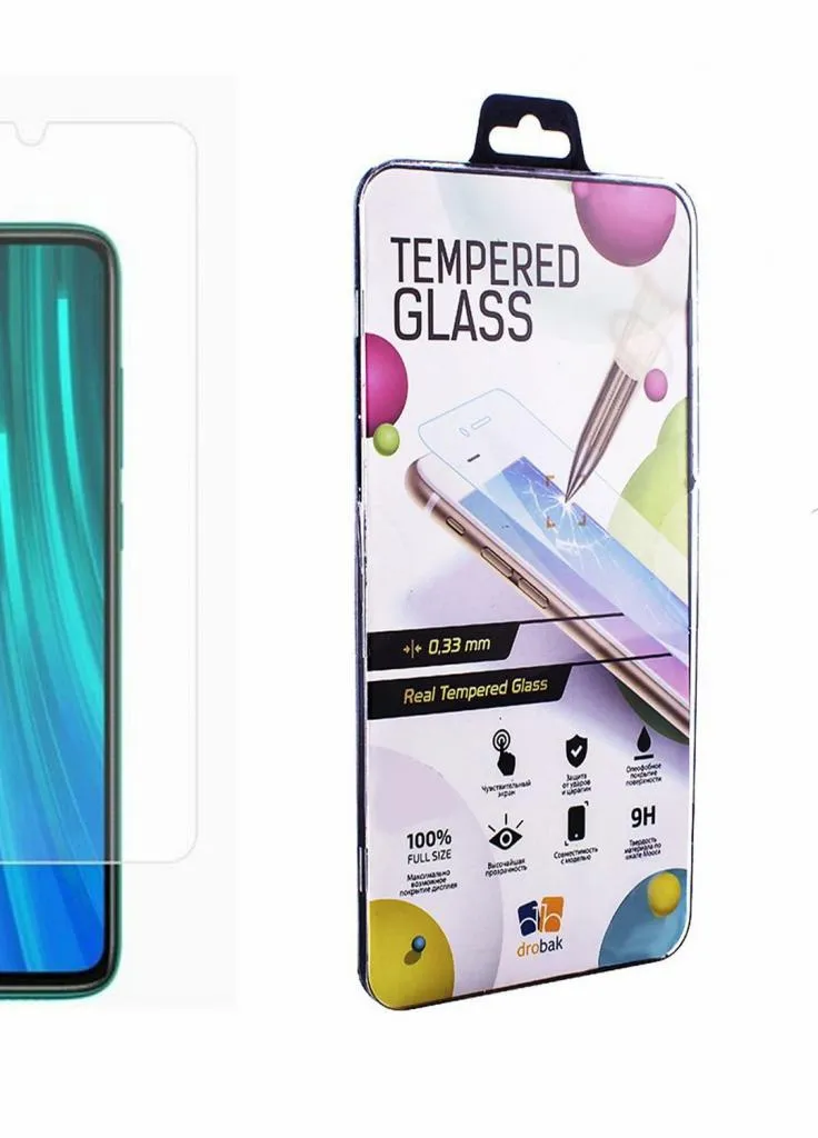 Скло захисне Xiaomi Redmi Note 8 Pro (441 641) Drobak (203961217)