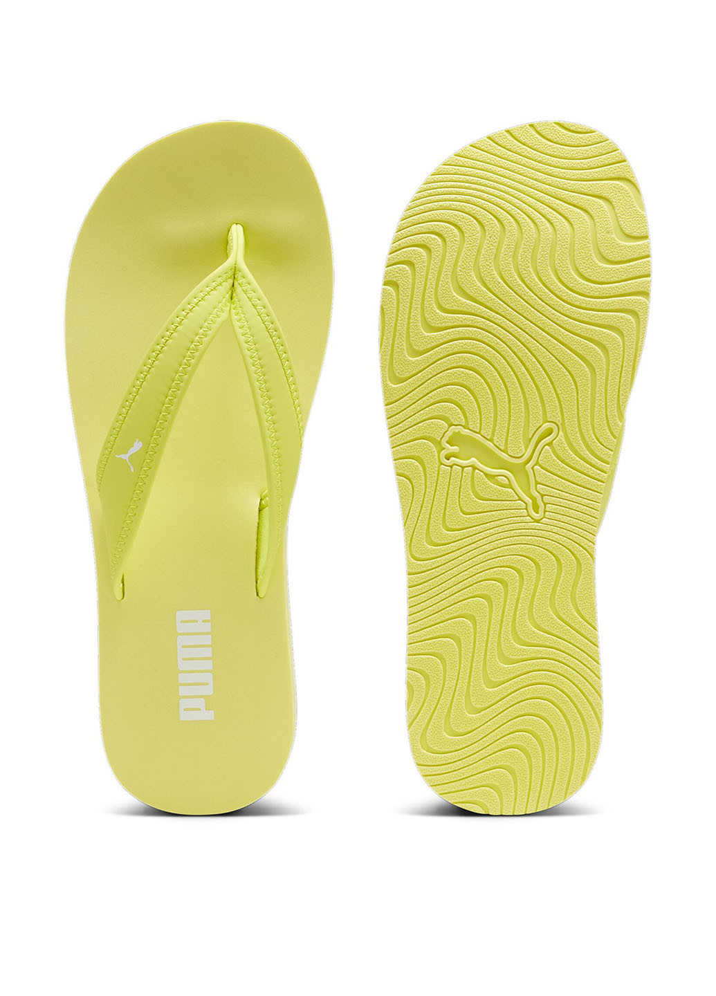 Желтые спортивные вьетнамки Puma