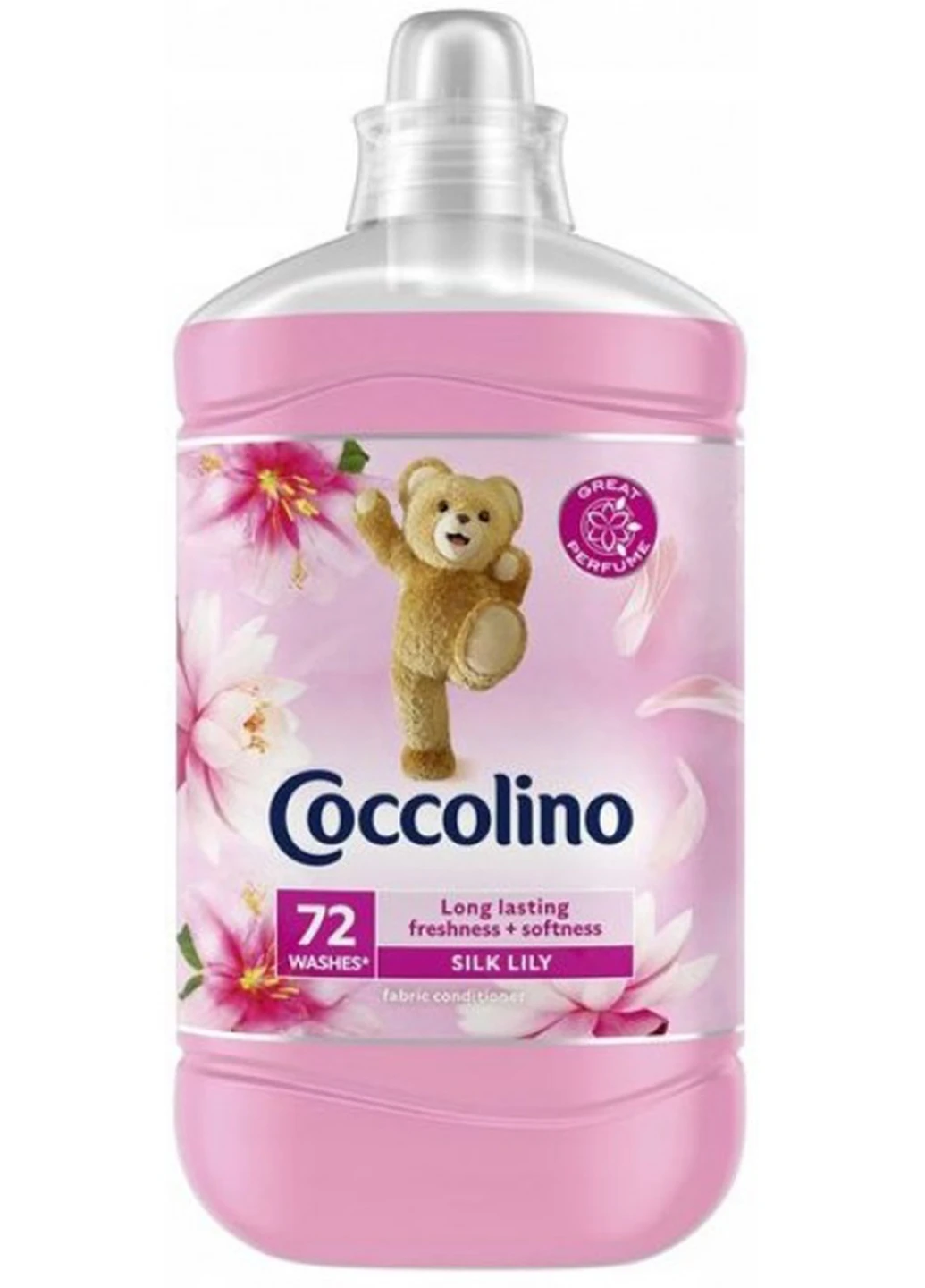 Ополаскиватель для белья Silk Lily парфюмированный, 1.8 л Coccolino (254868625)