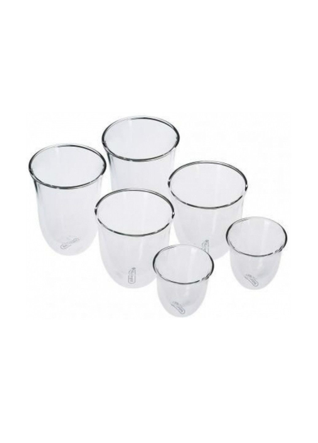 Набір склянок Delonghi dlsc302 mix 60/190/220 ml (6 шт) (148840754)