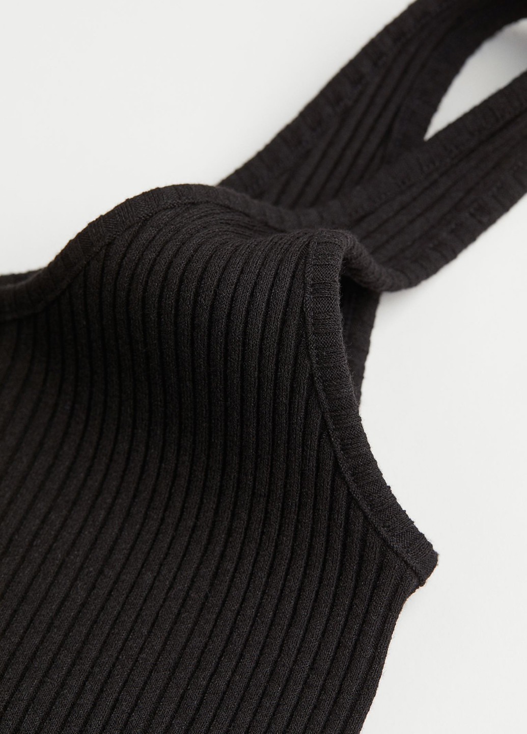 Чорна кежуал сукня сукня-майка H&M однотонна