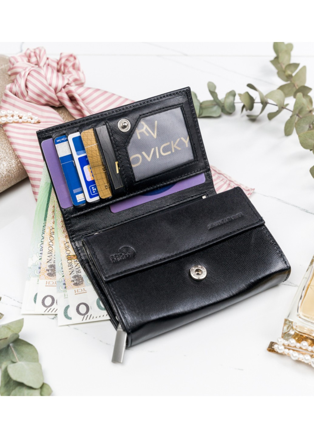 Гаманець жіночий шкіряний RD-02-GCL 4U Cavaldi (255920846)