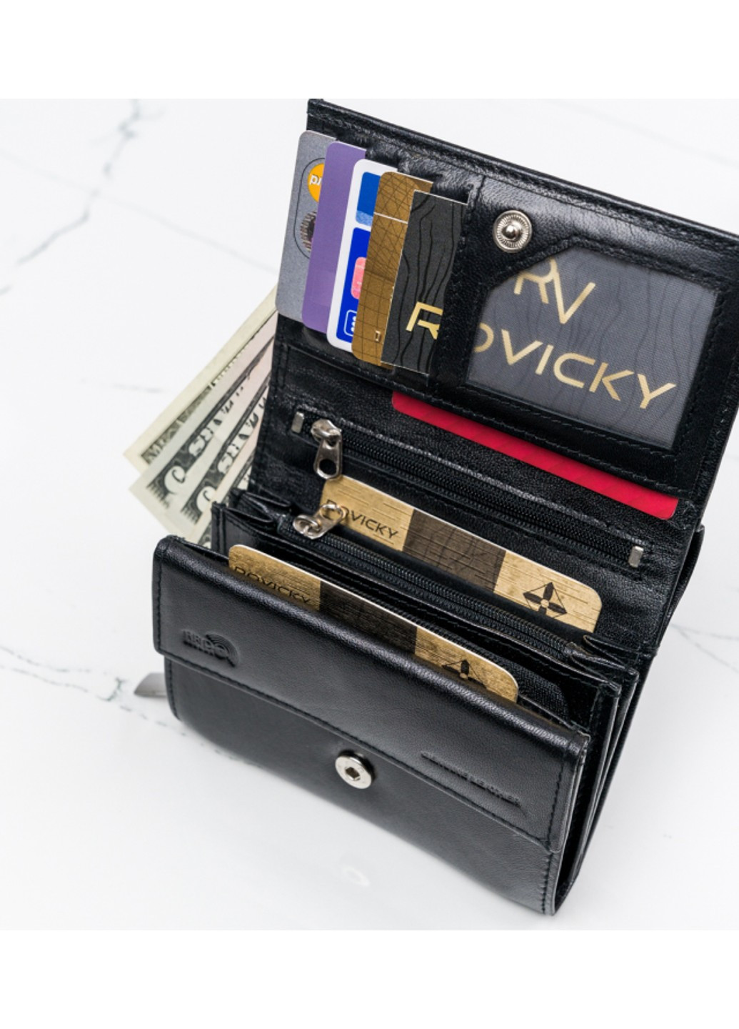 Гаманець жіночий шкіряний RD-02-GCL 4U Cavaldi (255920846)