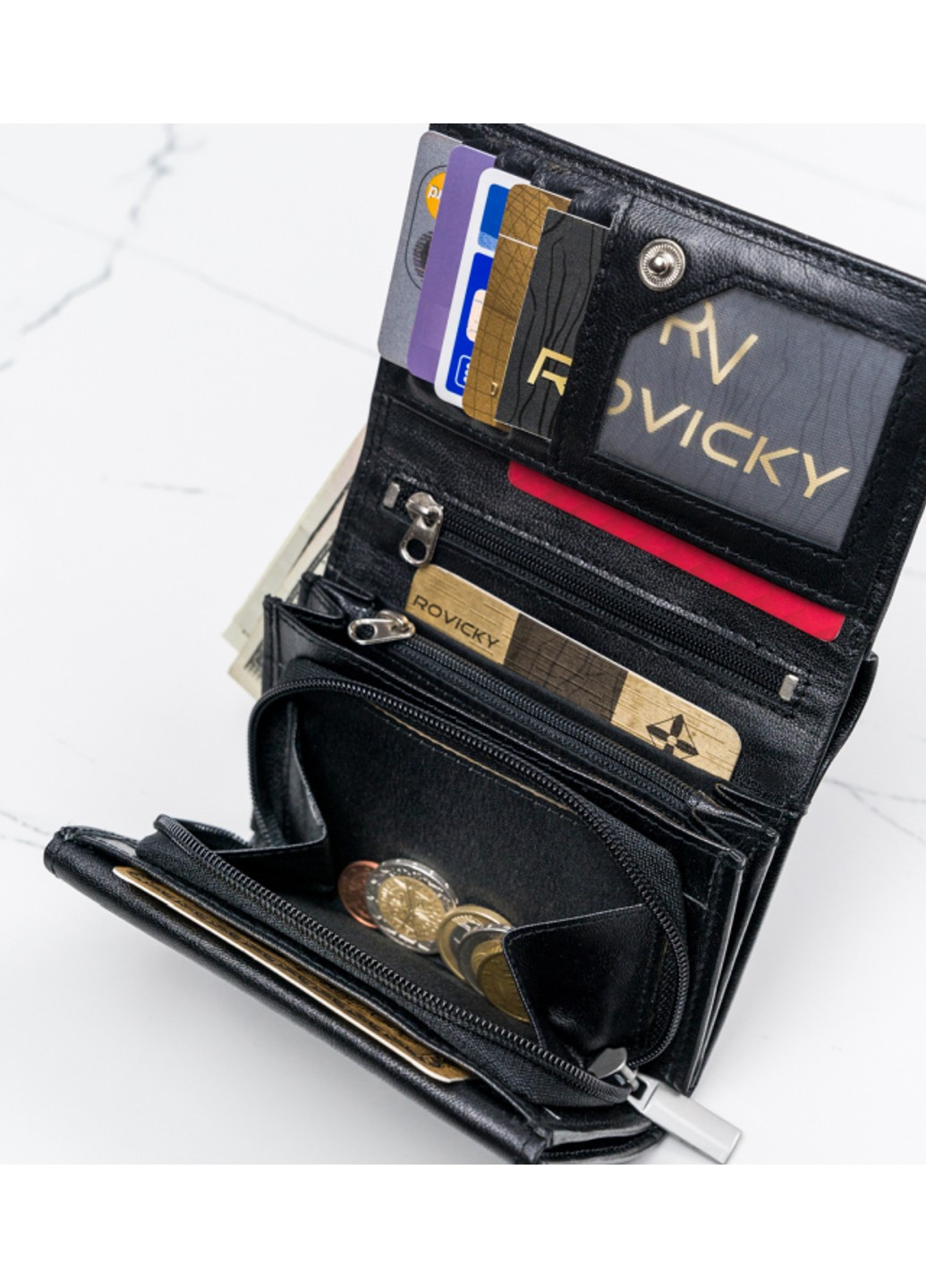 Гаманець жіночий шкіряний RD-02-GCL 4U Cavaldi (255920846)