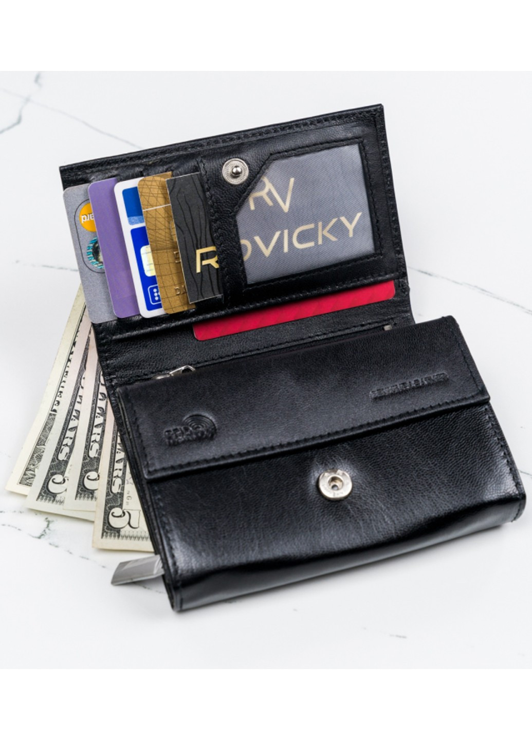 Гаманець жіночий шкіряний RD-02-GCL 4U Cavaldi (255920846)