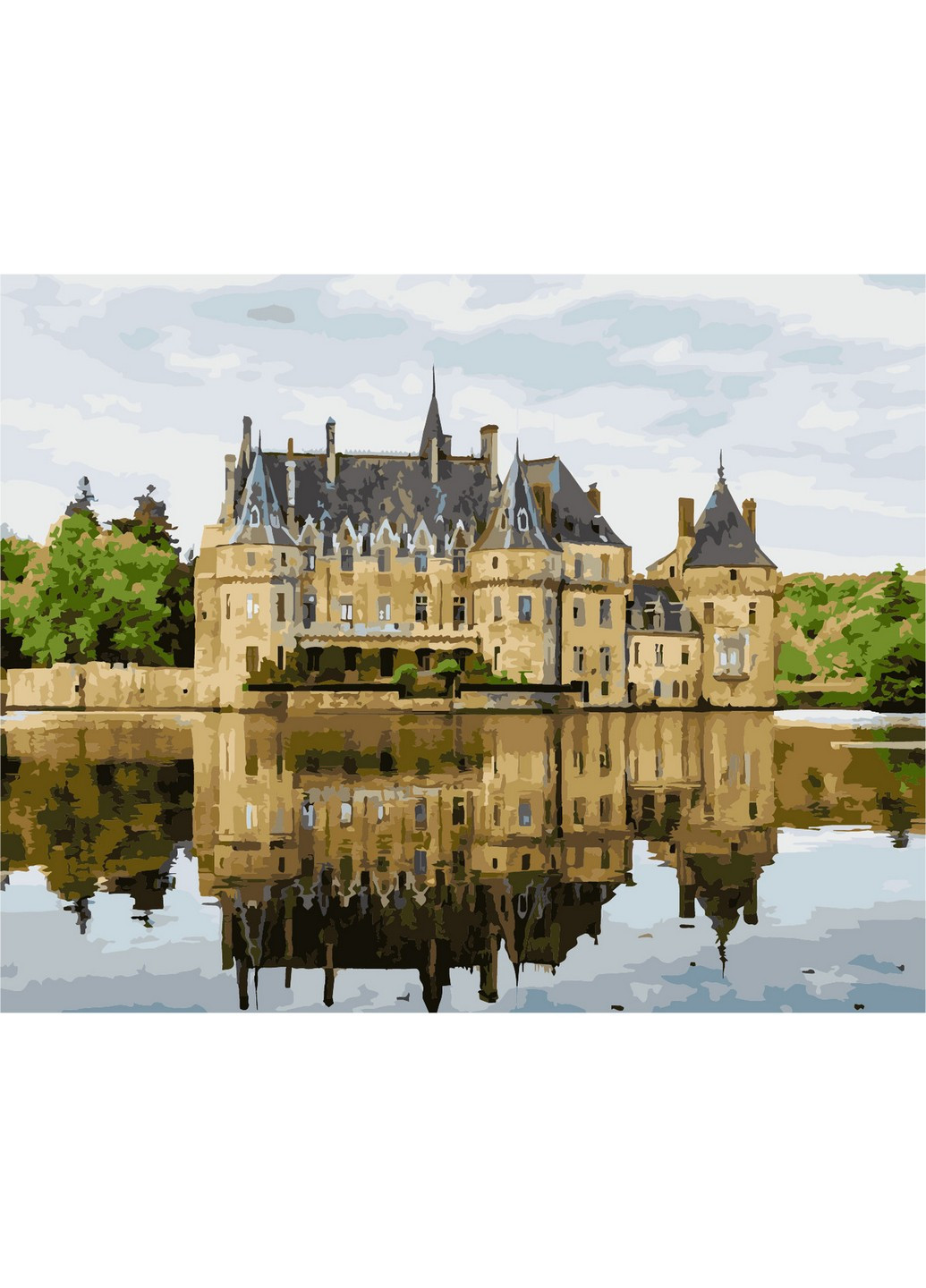 Картина по номерам "Замок в Германии" 40х50 см ArtStory (253102055)
