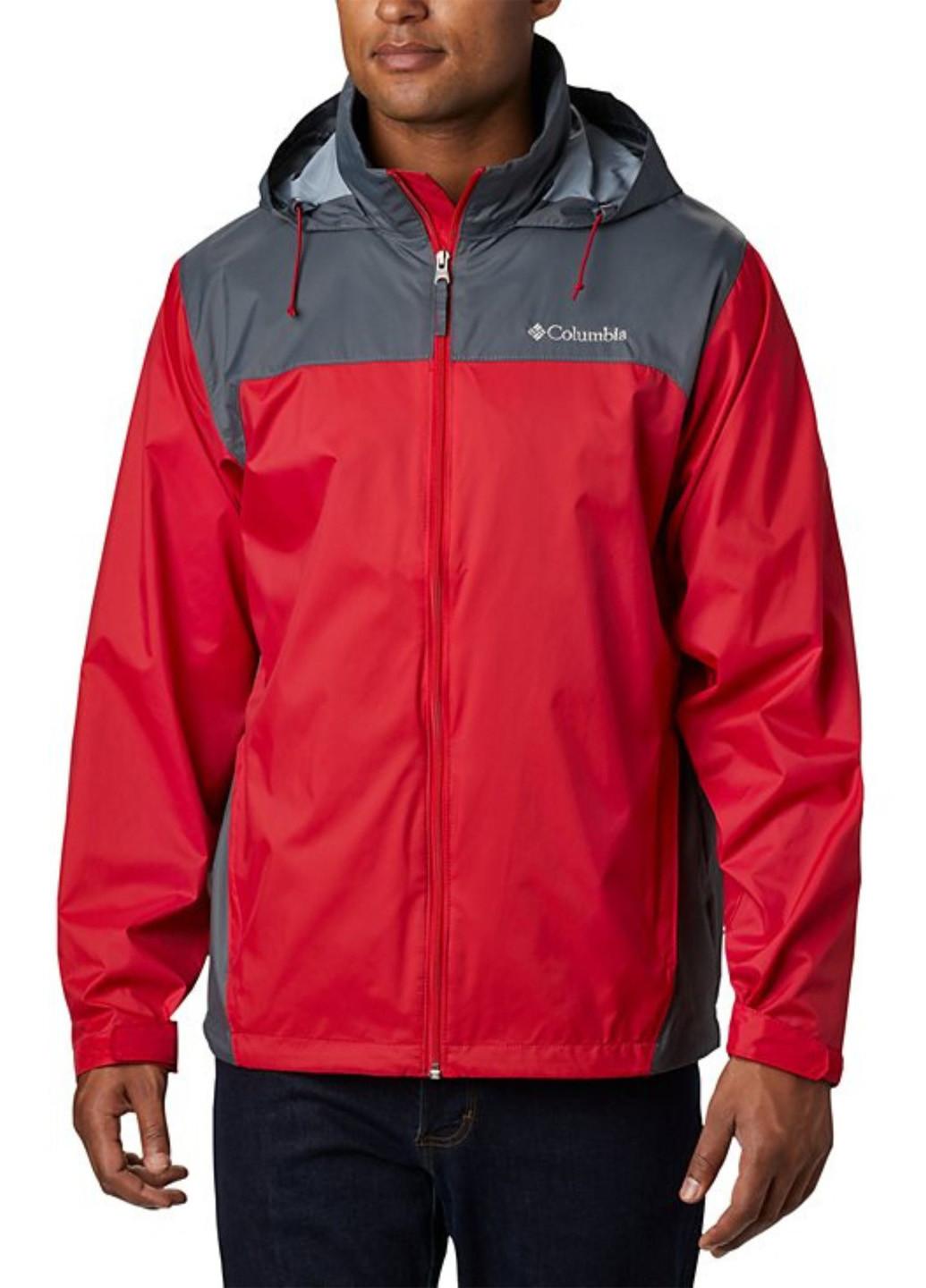 Червона демісезонна вітровка Columbia