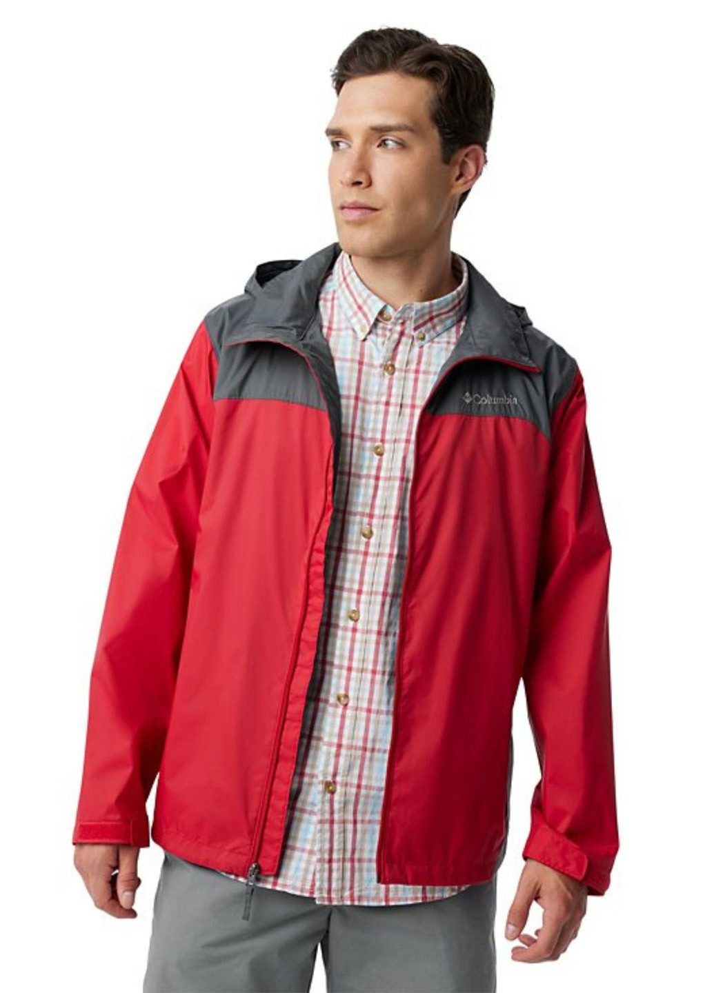 Червона демісезонна вітровка Columbia