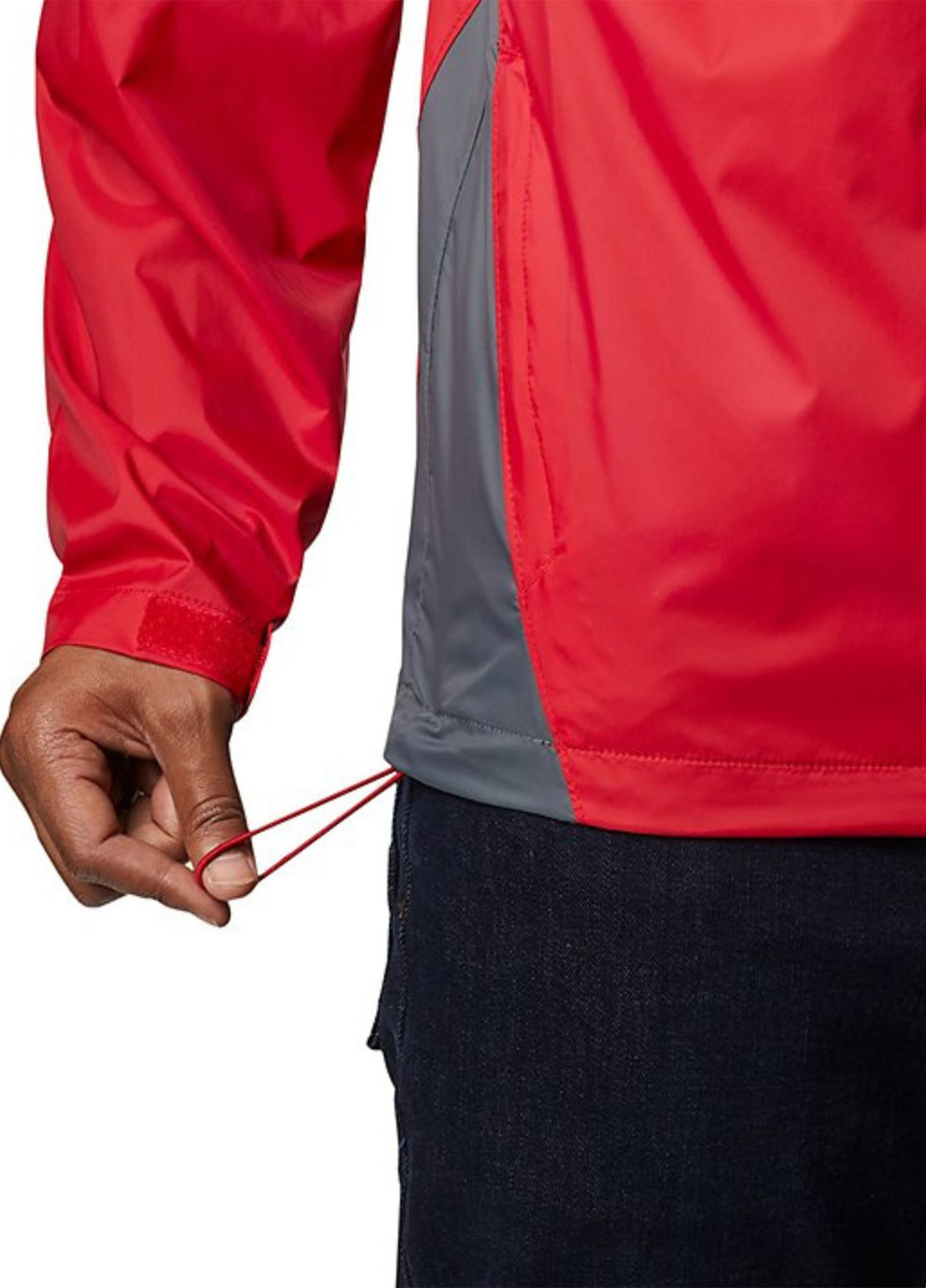 Червона демісезонна вітровка Columbia