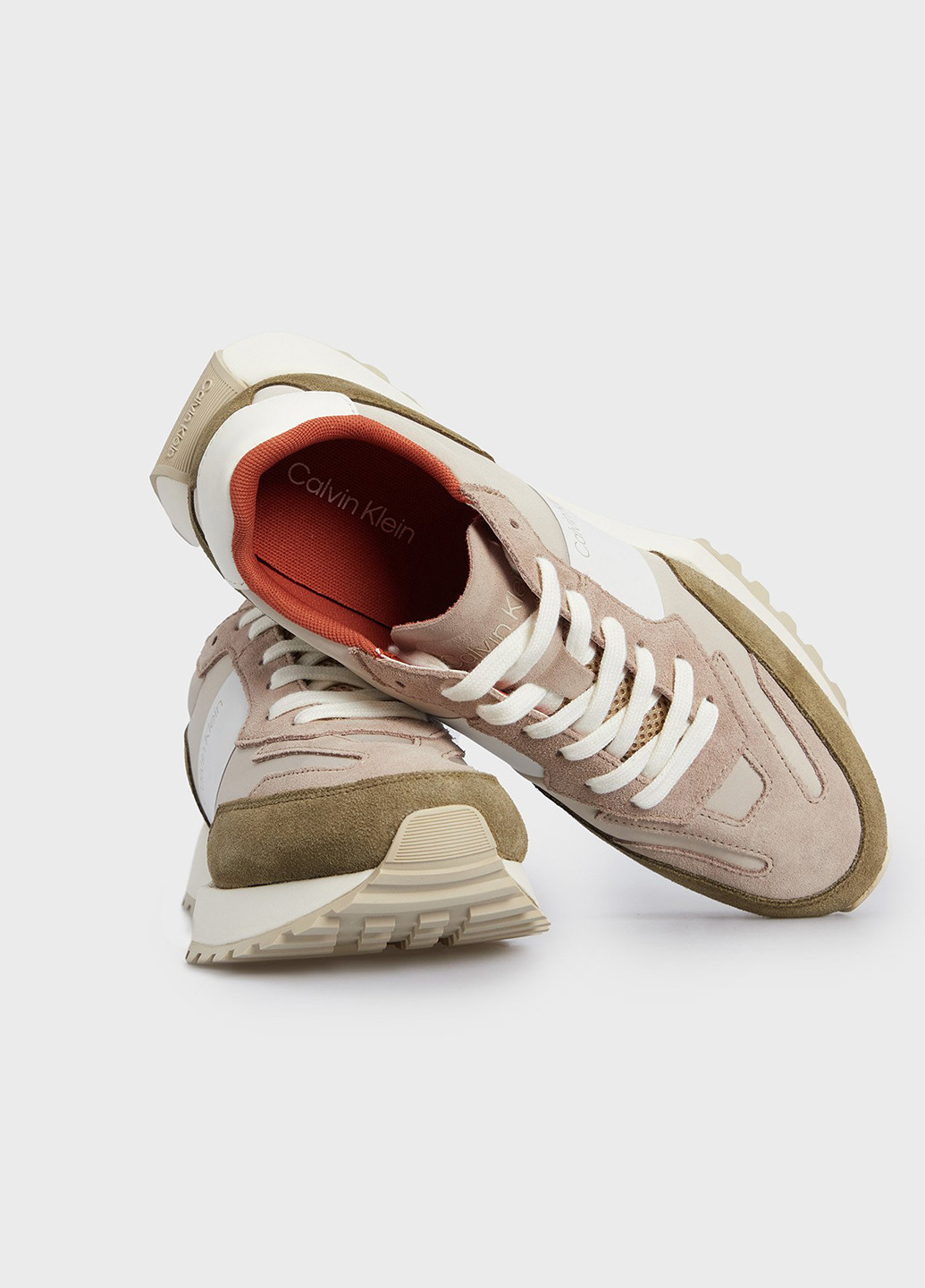 Цветные демисезонные кроссовки Calvin Klein