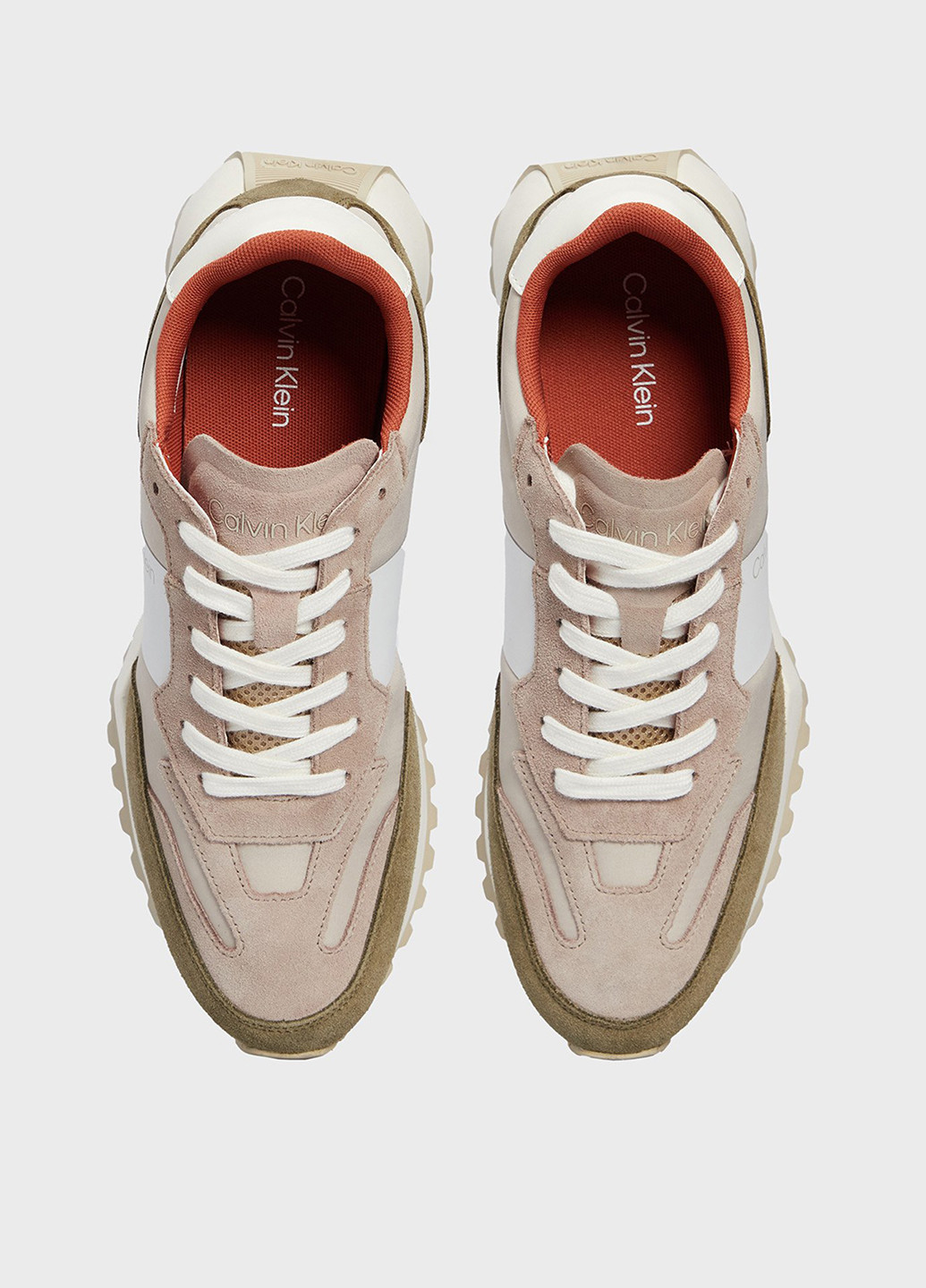 Цветные демисезонные кроссовки Calvin Klein