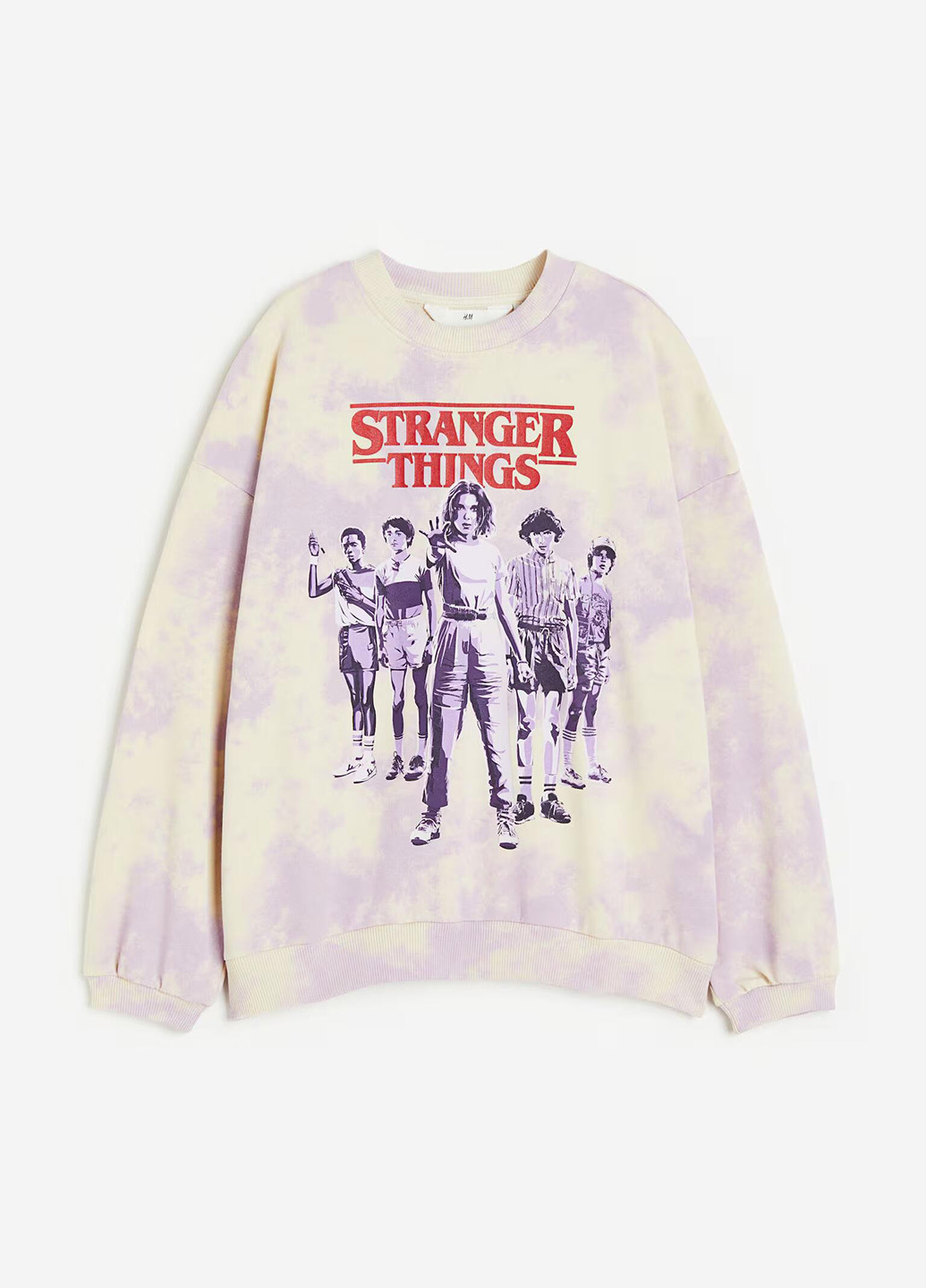 H&M світшот малюнок комбінований спортивний, кежуал бавовна