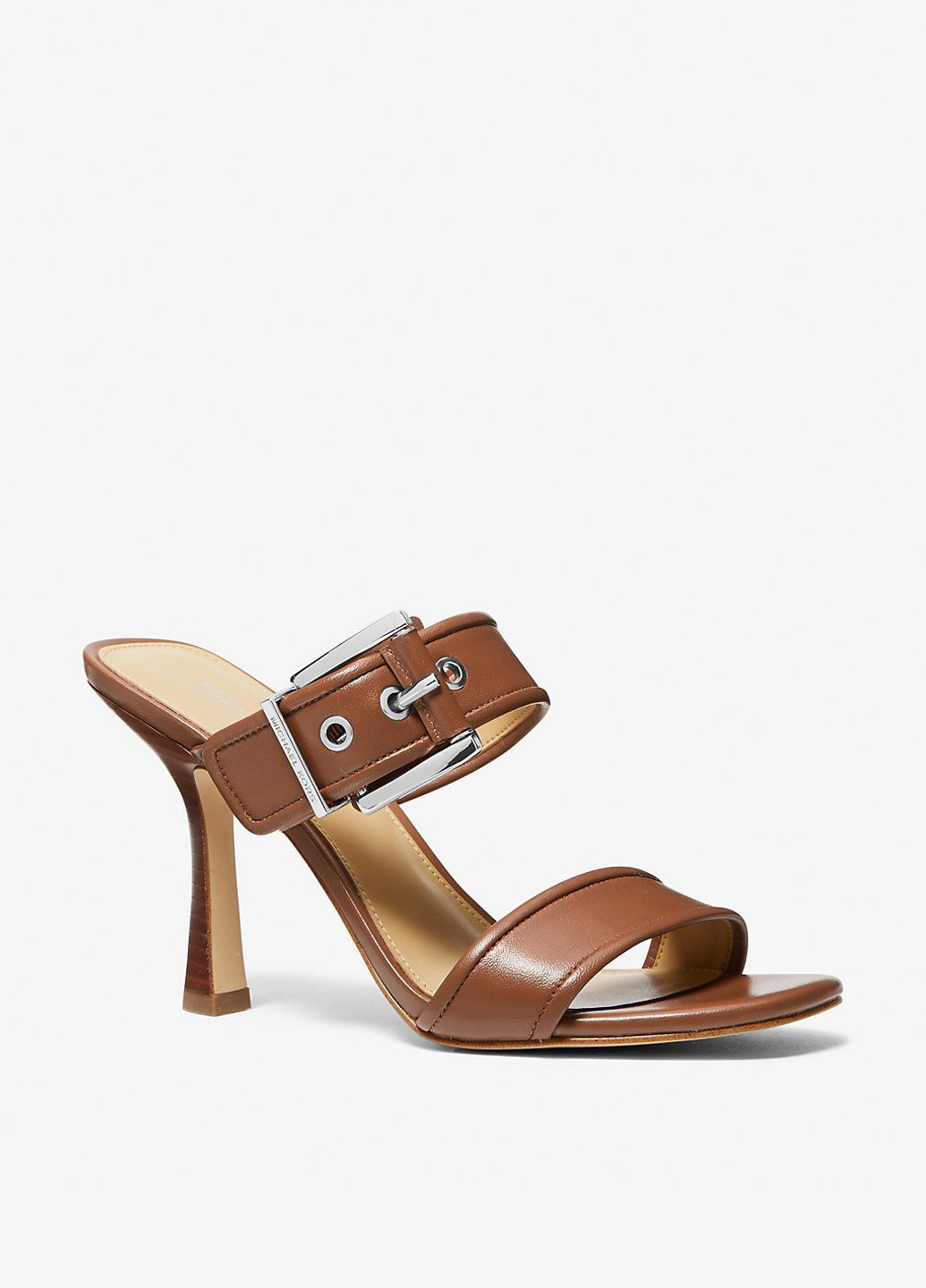 Коричневые шлепанцы Michael Kors