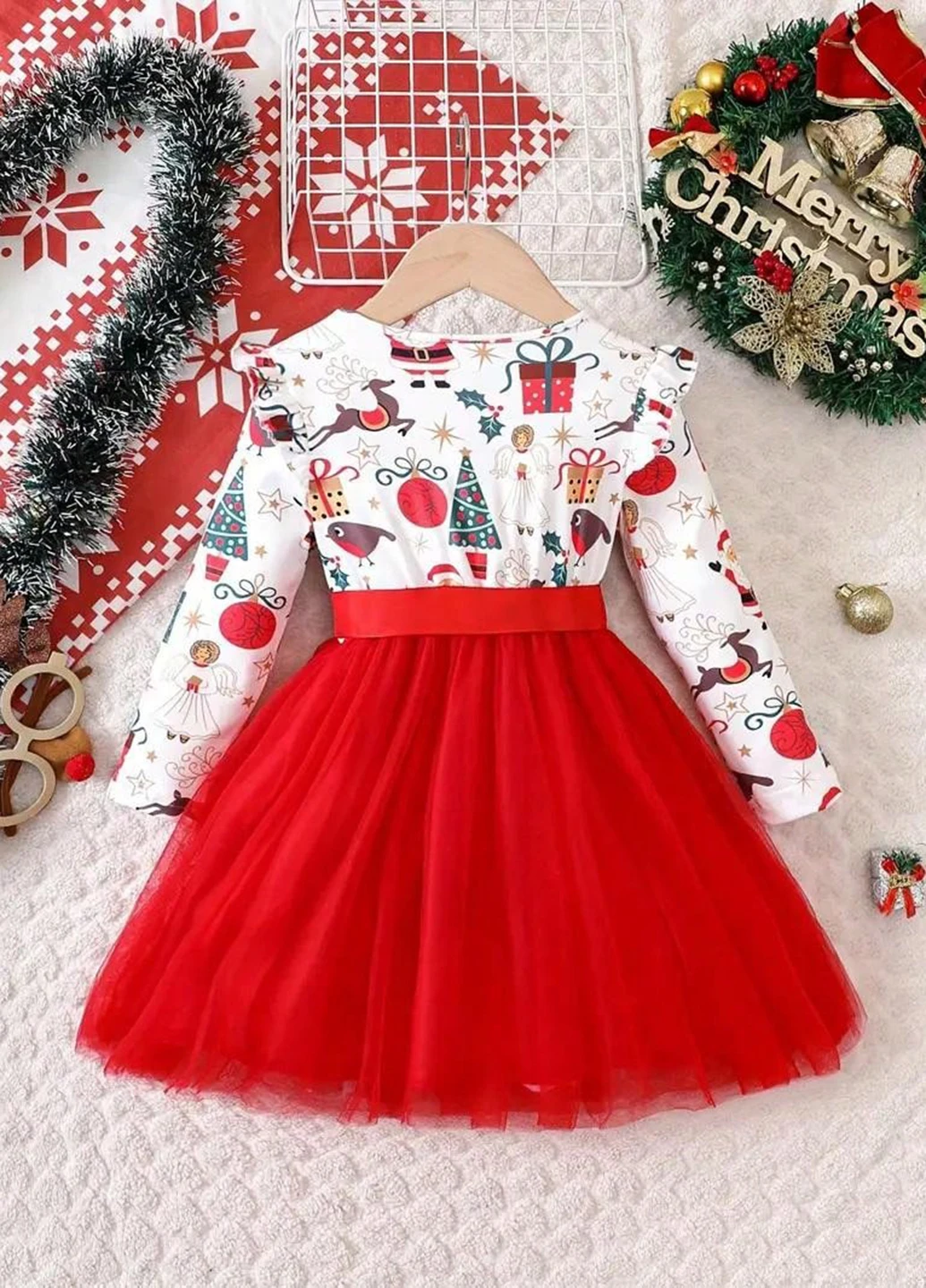 Белое платье SHEIN (331624285)