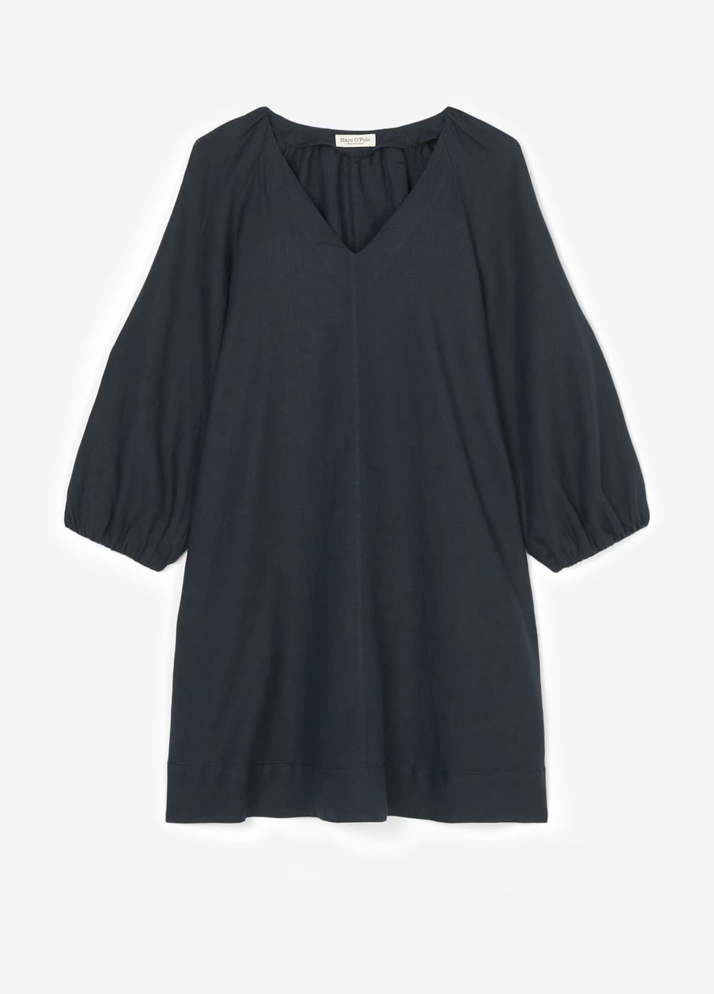 Темно-синее кэжуал платье а-силуэт Marc O'Polo однотонное