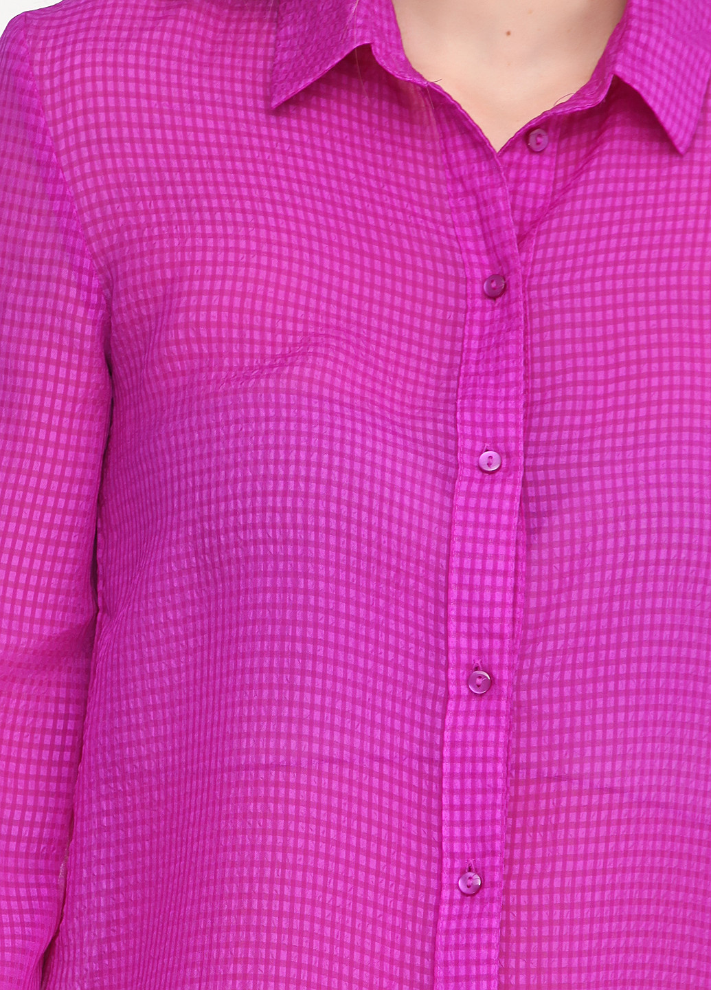 Фуксиновая демисезонная блуза H&M