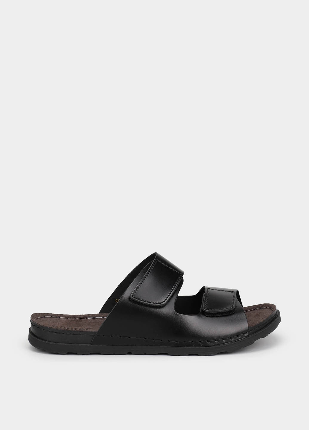 Черные кэжуал, пляжные шлепанцы Gunter