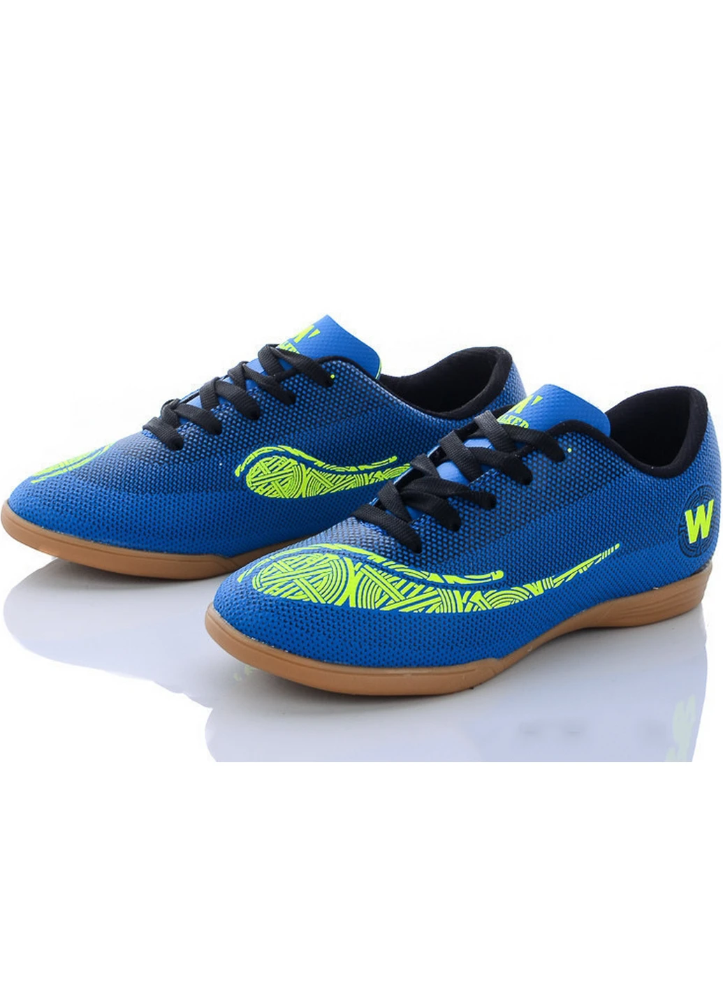 Футзалкі (бампи) на поліуретановій підошві 243-futsal-blue 44 Синій Walked (207657329)
