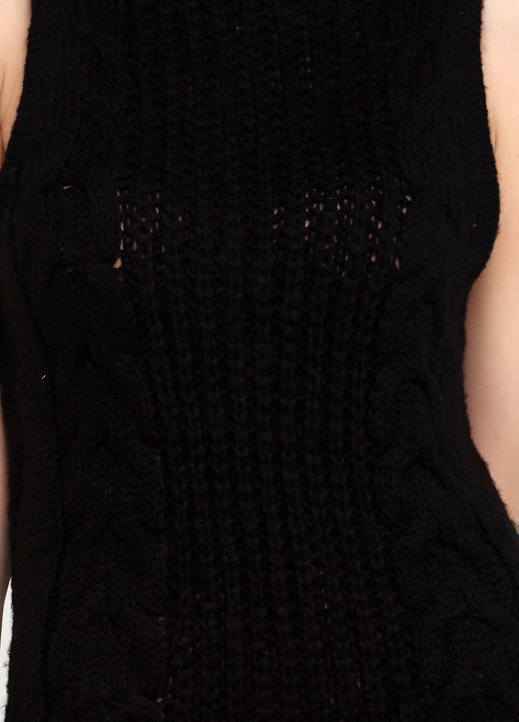 Черное кэжуал платье Terranova однотонное