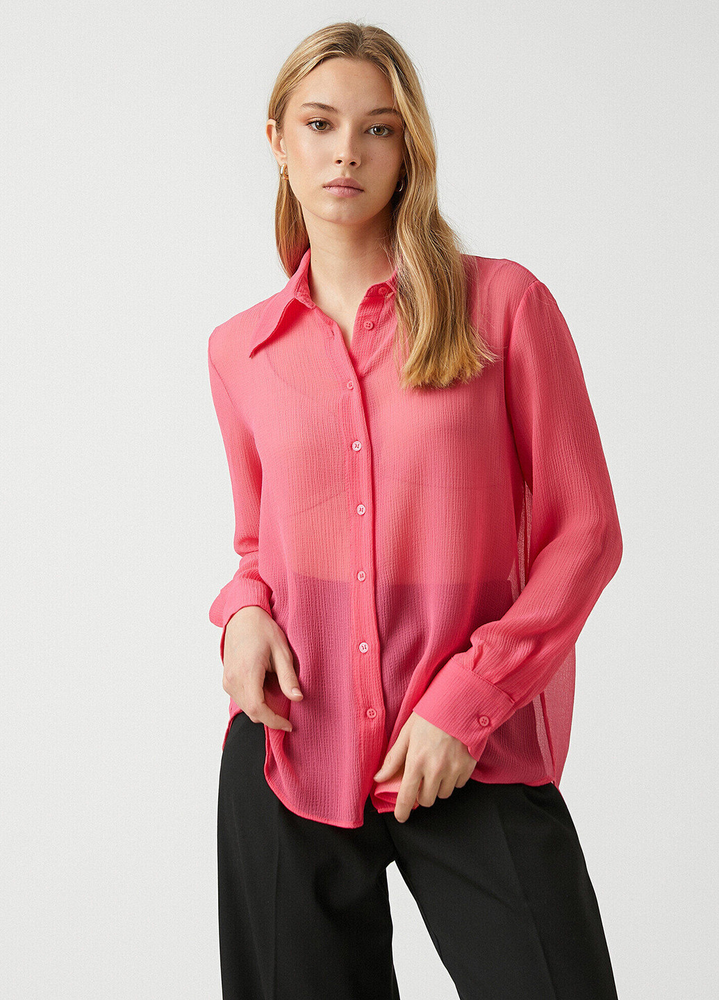 Рожева демісезонна блузка KOTON