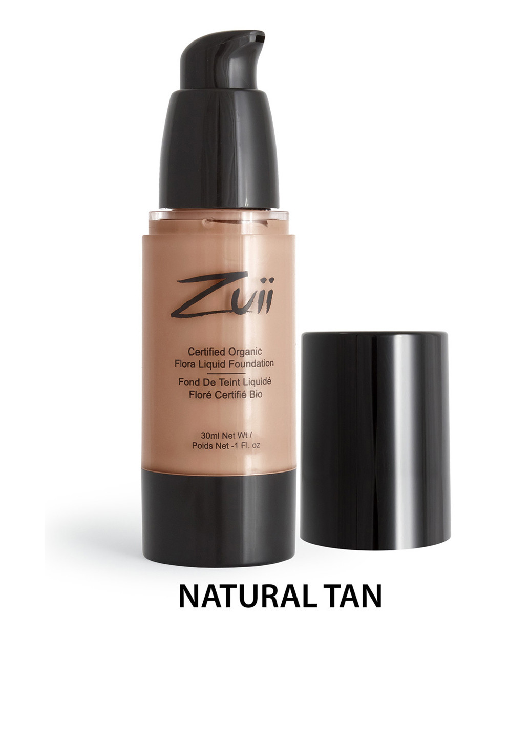 Тональная основа жидкая (Natural Tan), 30 мл Zuii Organic (81402045)