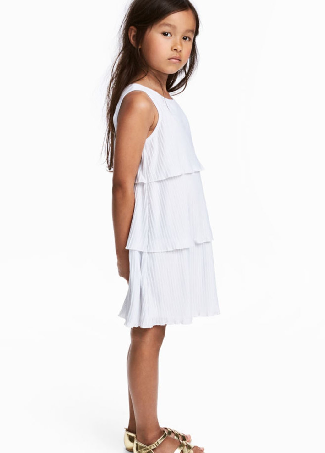 Белое платье H&M (165184710)