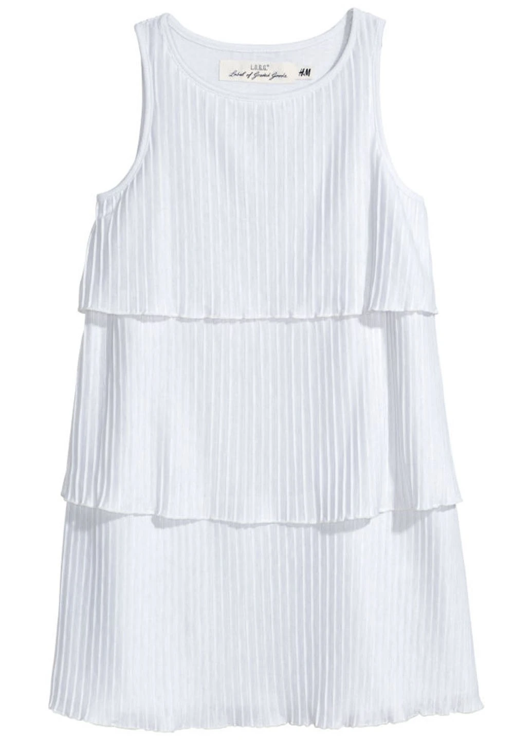 Белое платье H&M (165184710)