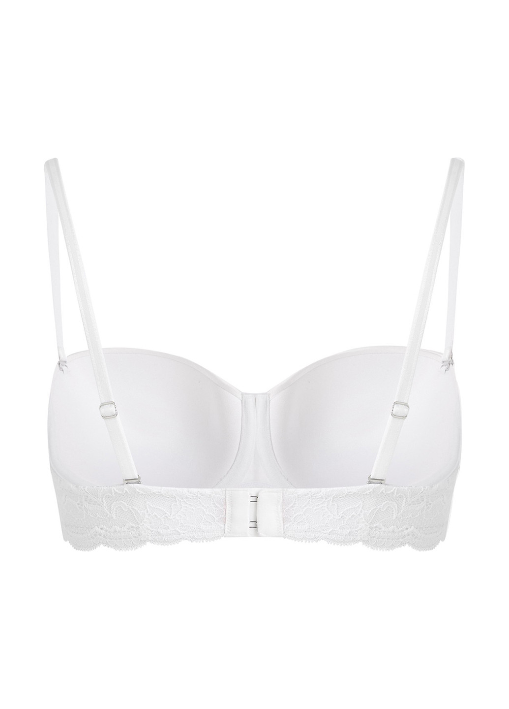 Білий балконет бюстгальтер Hunkemoller з кісточками поліамід