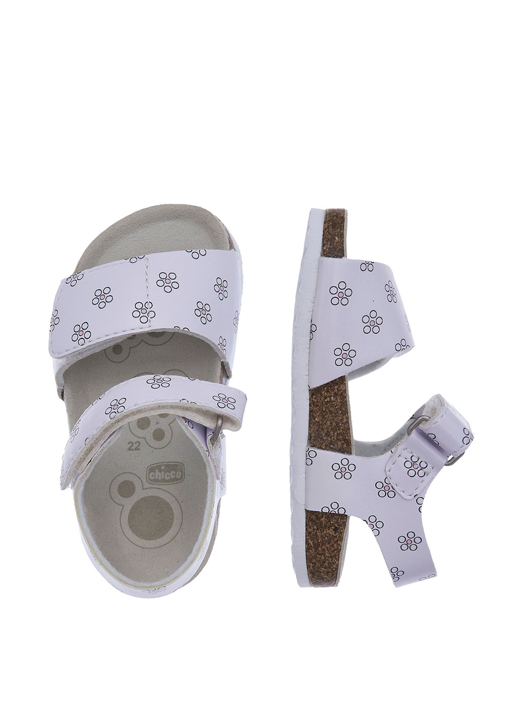 Белые босоножки Chicco
