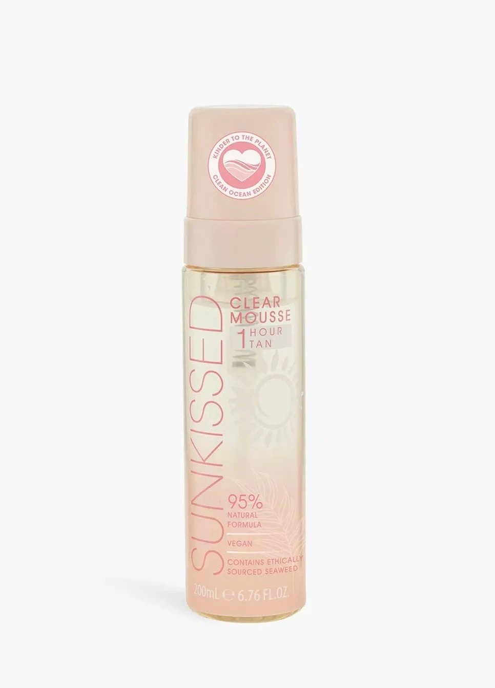 Прозорий мус для засмаги за 1 год Sunkissed (256239031)
