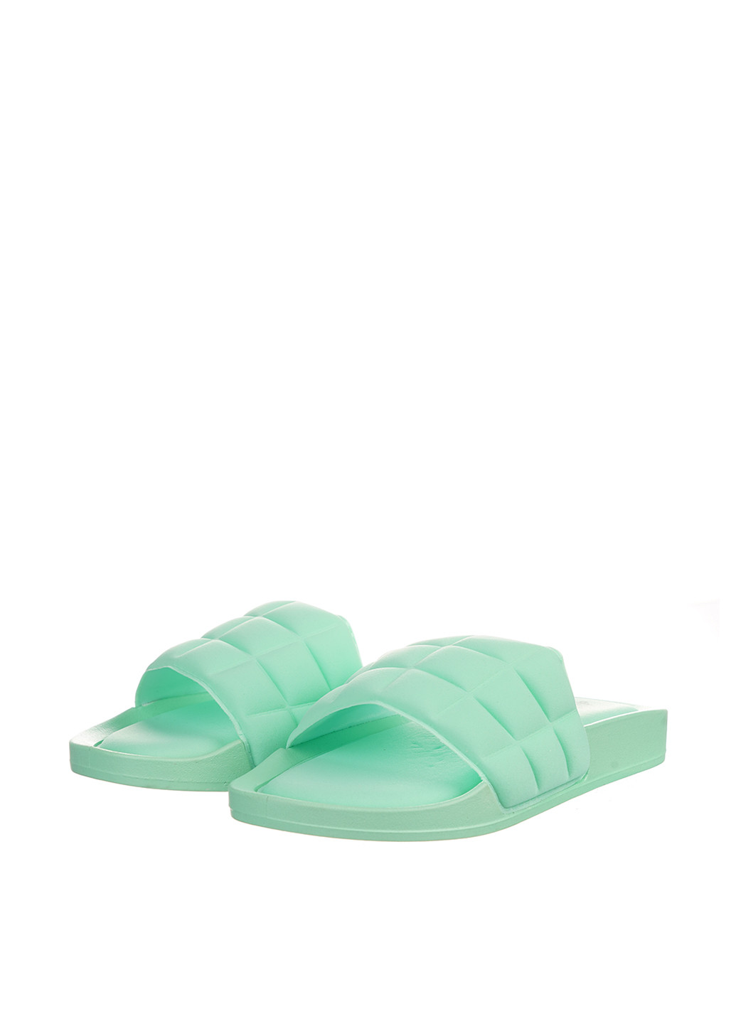 Мятные шлепанцы Sopra