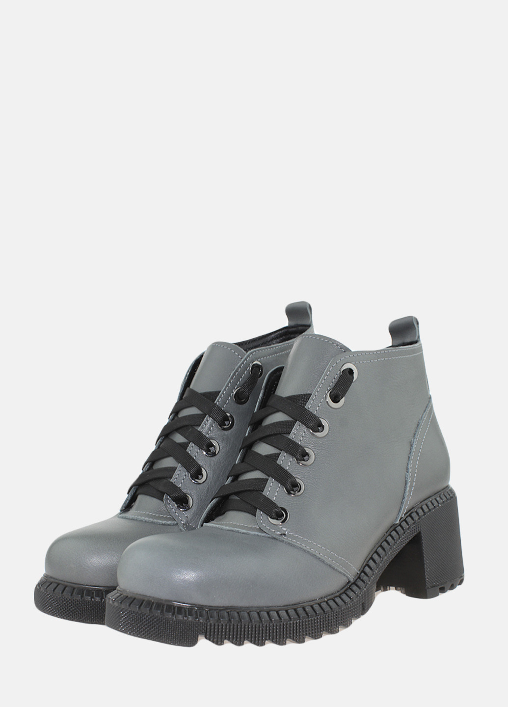 Осенние ботинки re1527-0524 серый El passo