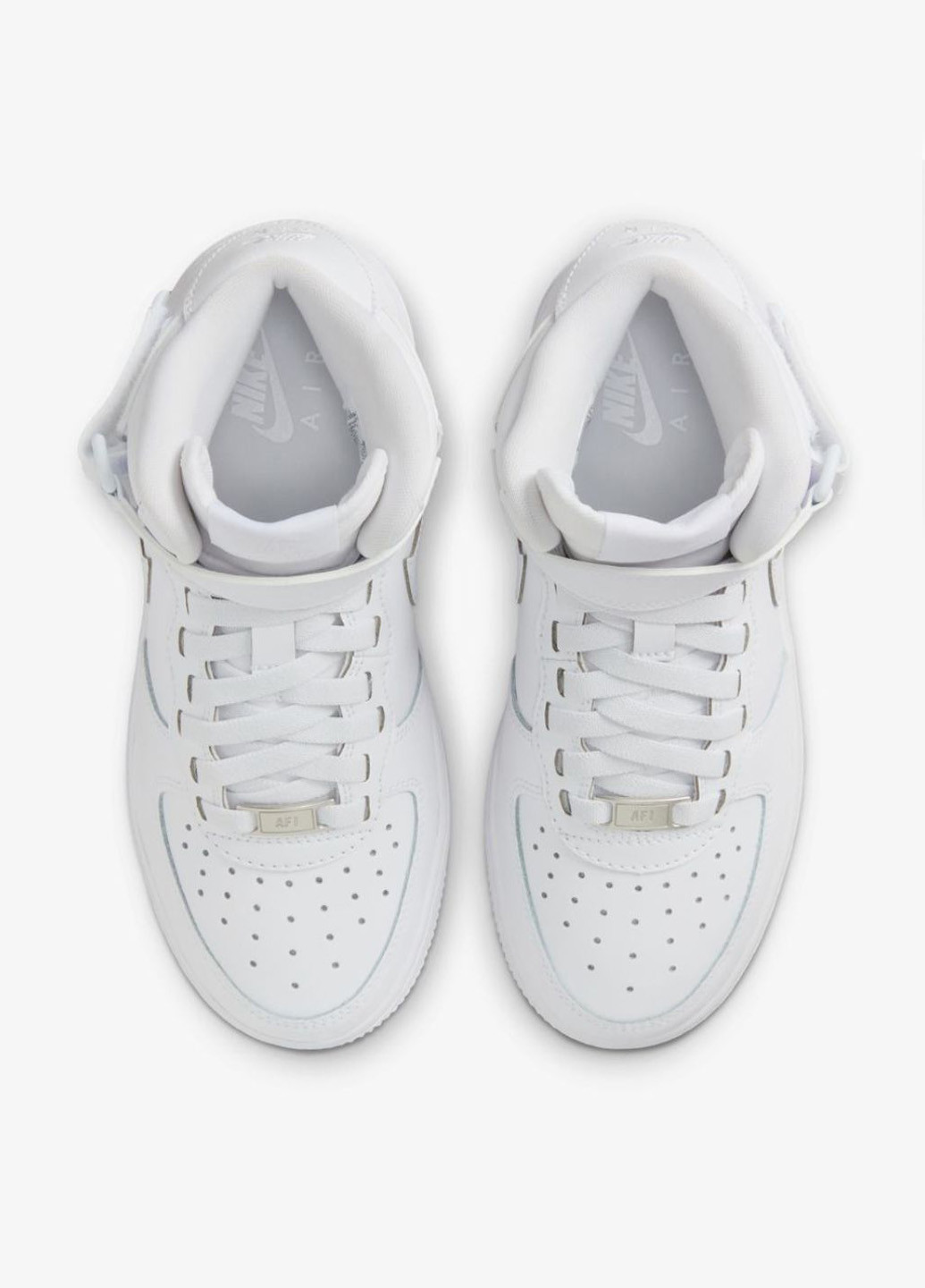 Кроссовки Nike AIR FORCE 1 MID EASYON (GS) белые демисезоны (304406062)