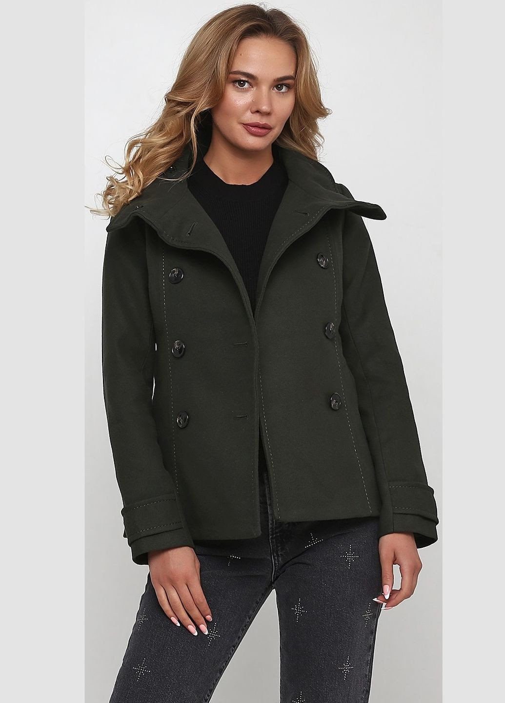 Зелена демісезонна пальто H&M