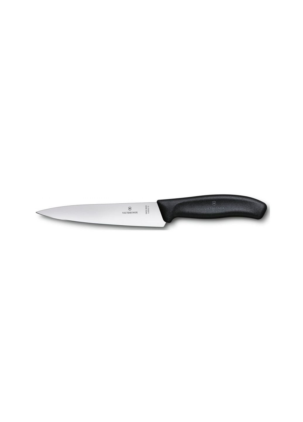 Кухонный нож SwissClassic Kitchen 15 см Black (6.8003.15B) Victorinox (254077633)