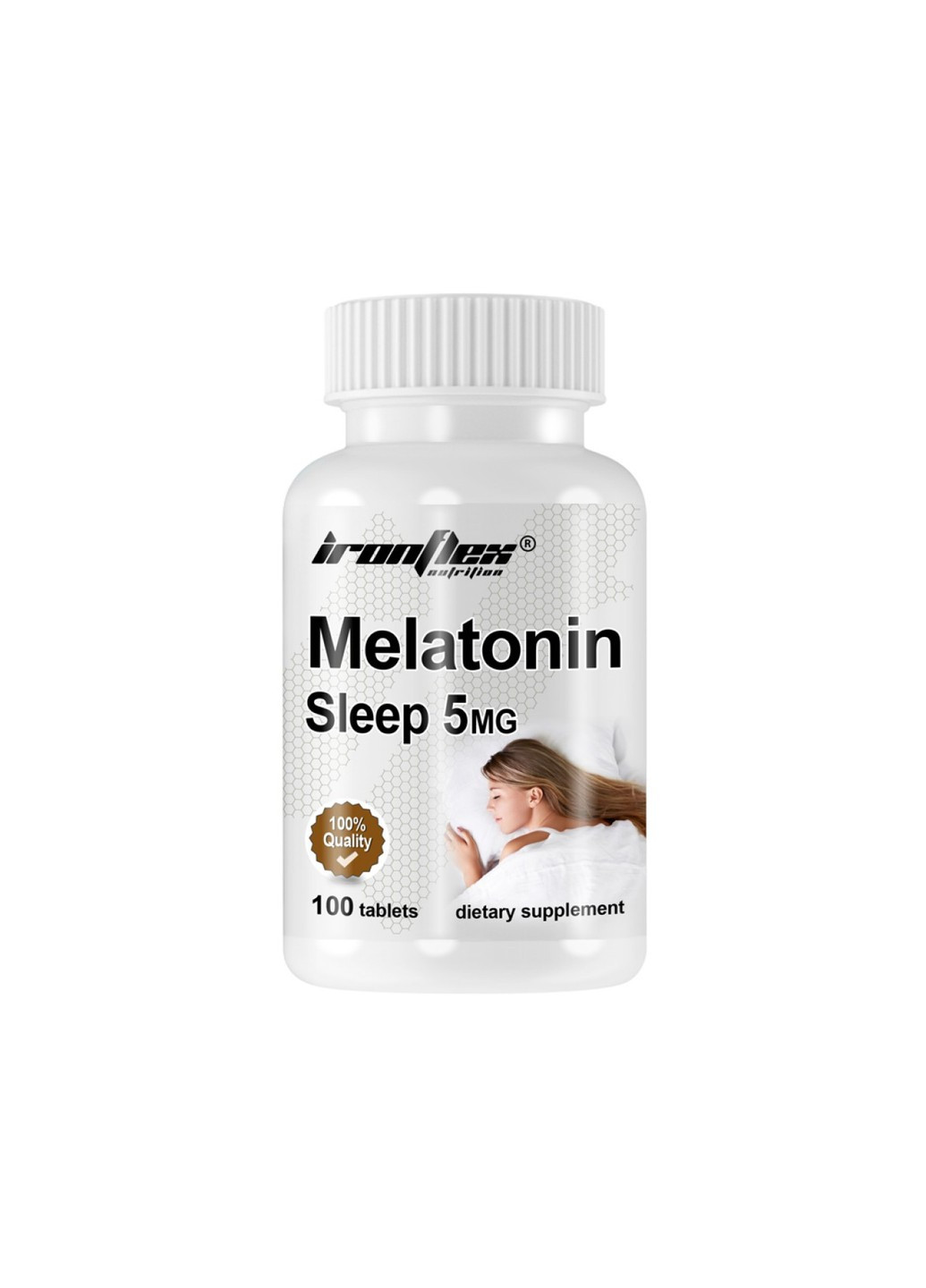 Мелатонин Melatonin Sleep 5 mg 100 таблеток Iron Flex (255409076)