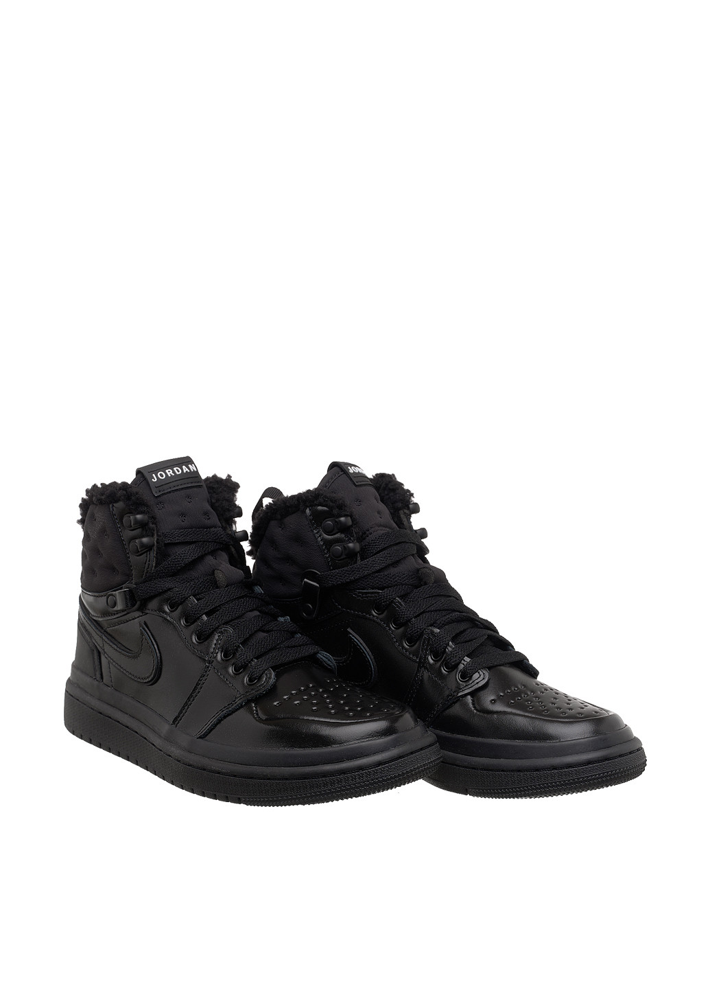 Чорні зимовий кросівки Jordan 1 Acclimate